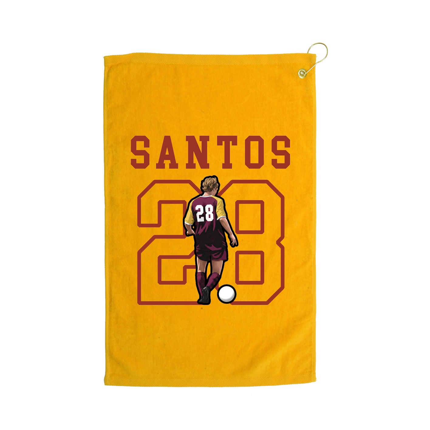 Golf Towel — Shirsey in Gold