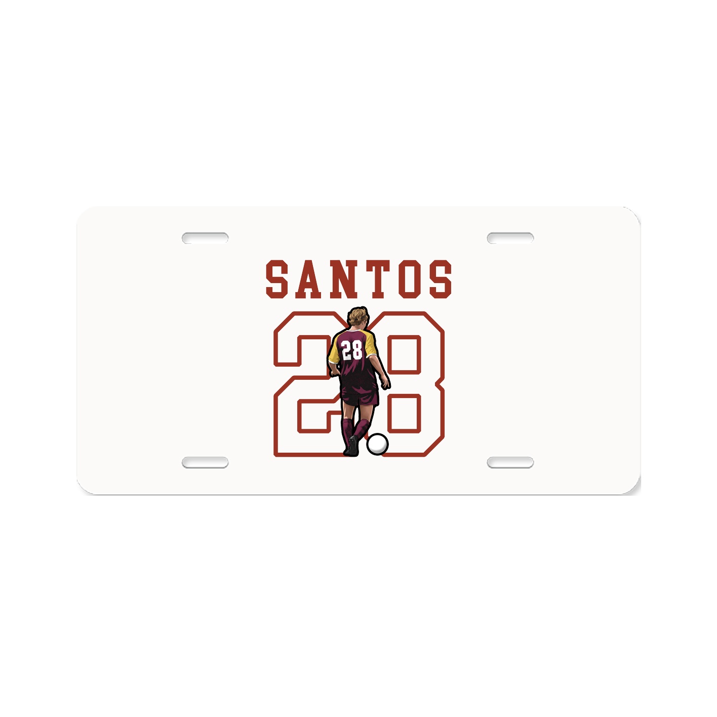 License Plate — Shirsey in Classic