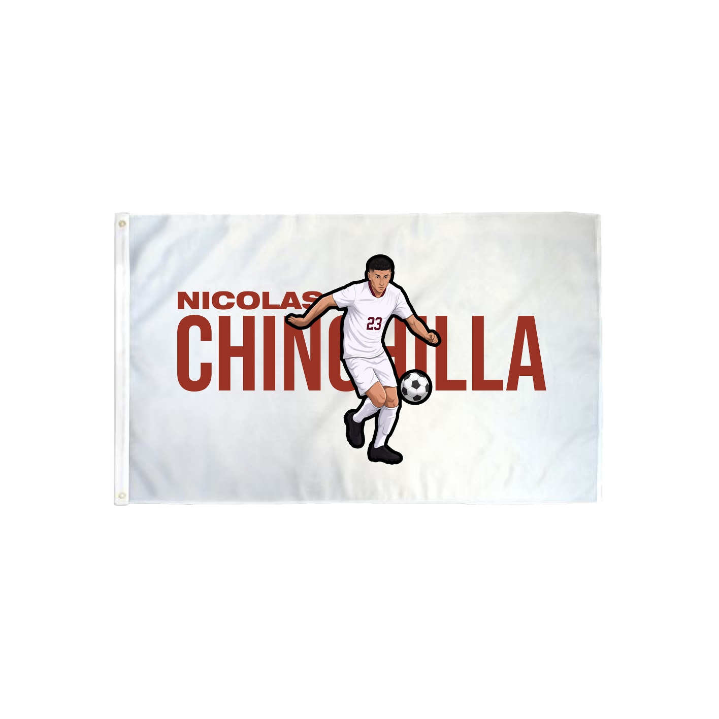 3x5 Flag — Player Name in Classic