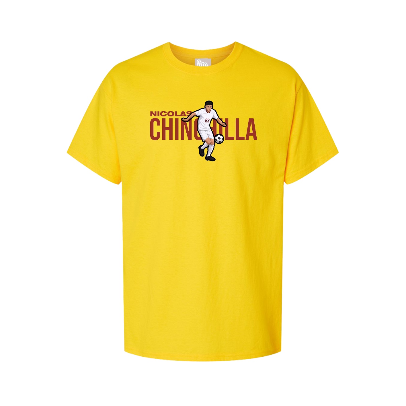 Tee — Player Name in Gold