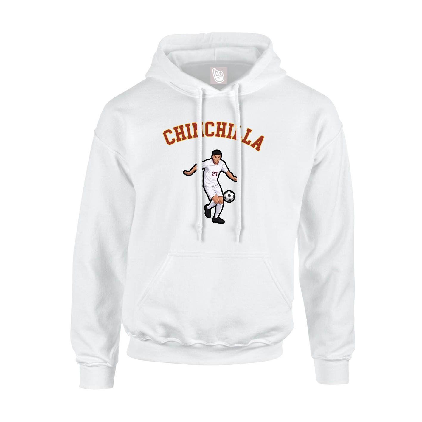 Youth Hoodie — Shirsey Arch in White