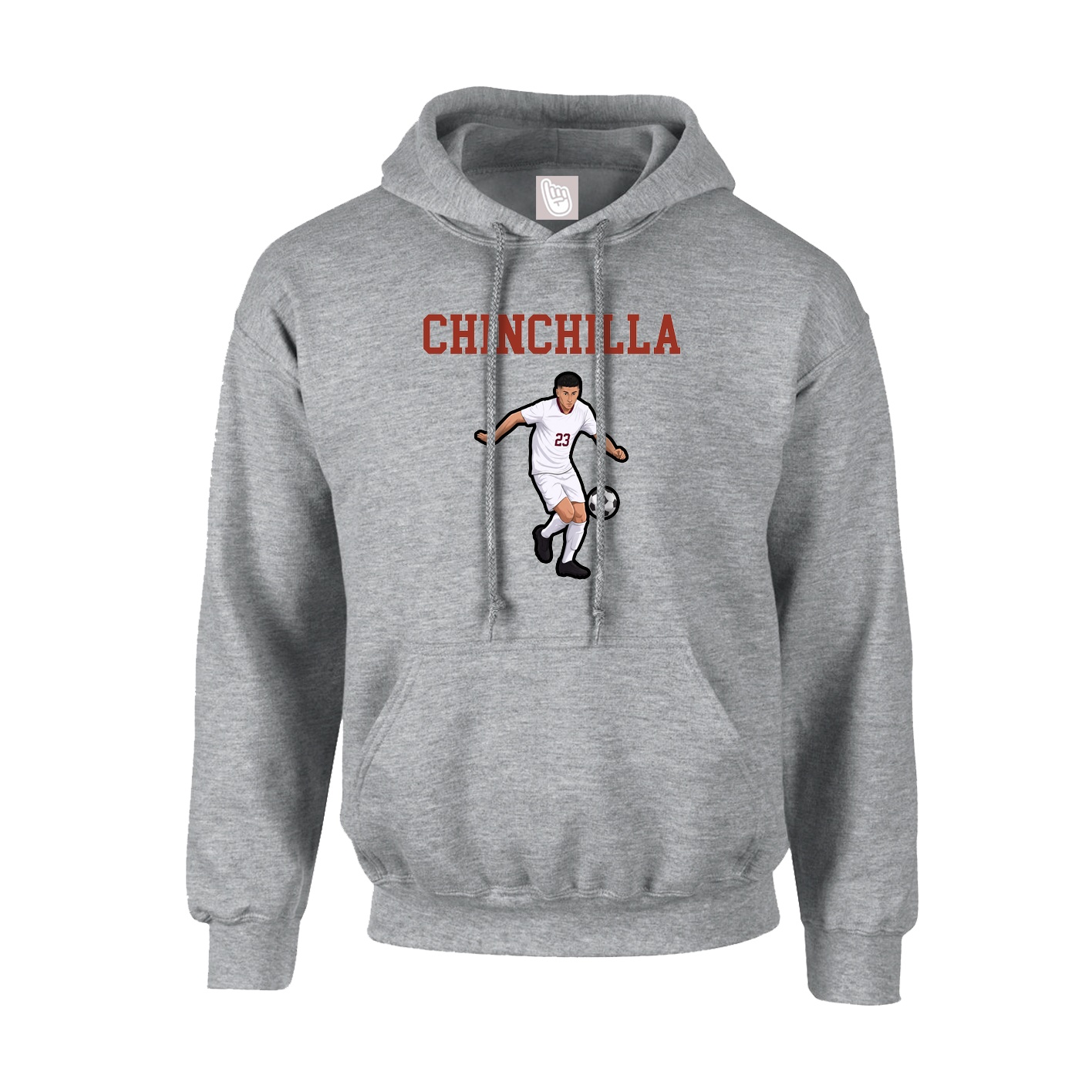 Hoodie — Shirsey in Grey