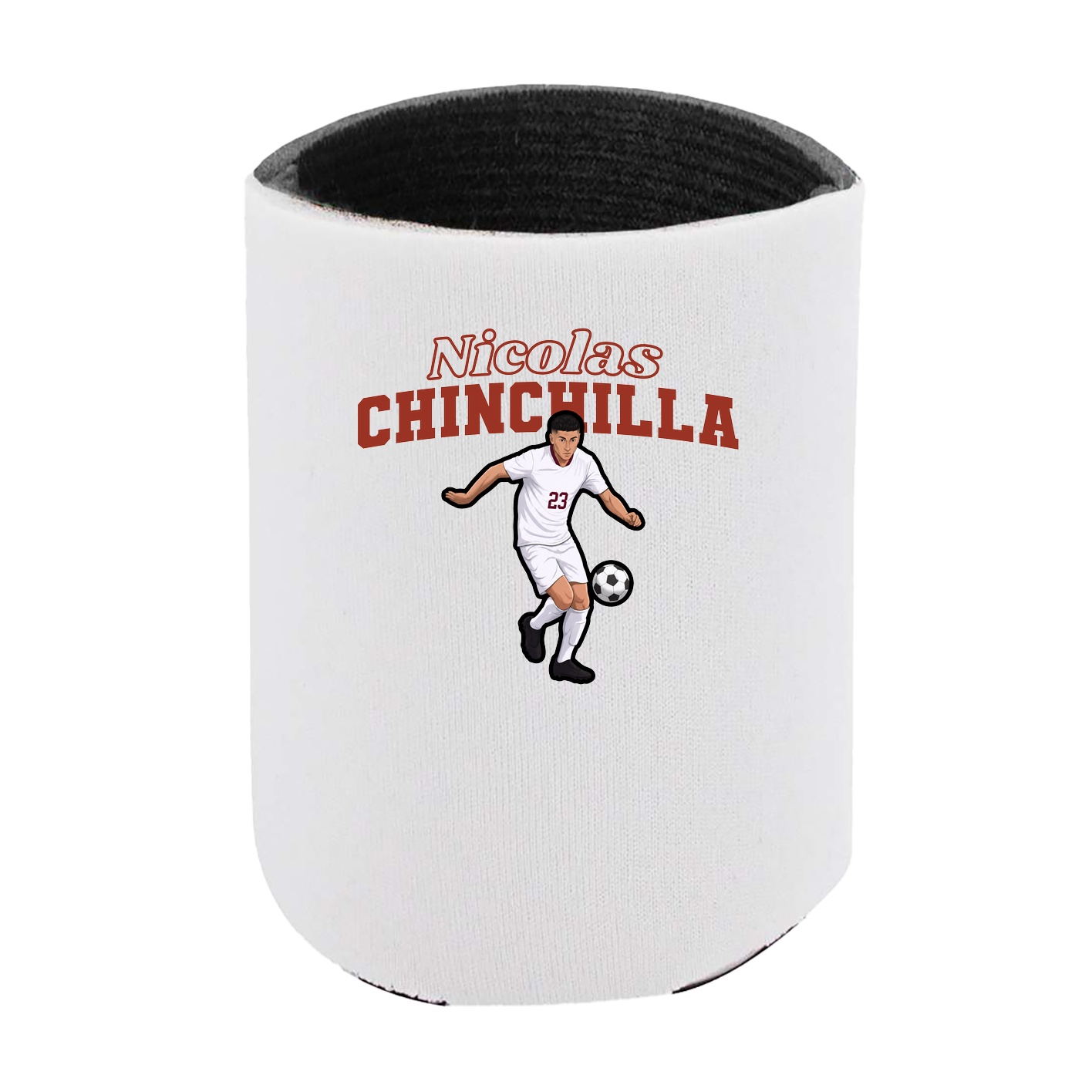 Can Holder — Name Arch in White