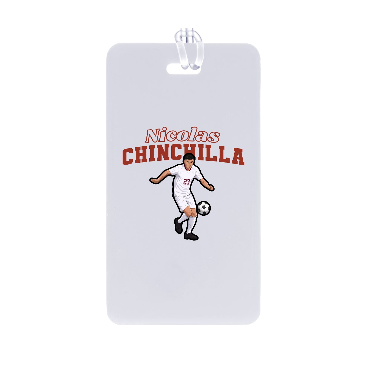 Bag Tag — Name Arch in Classic