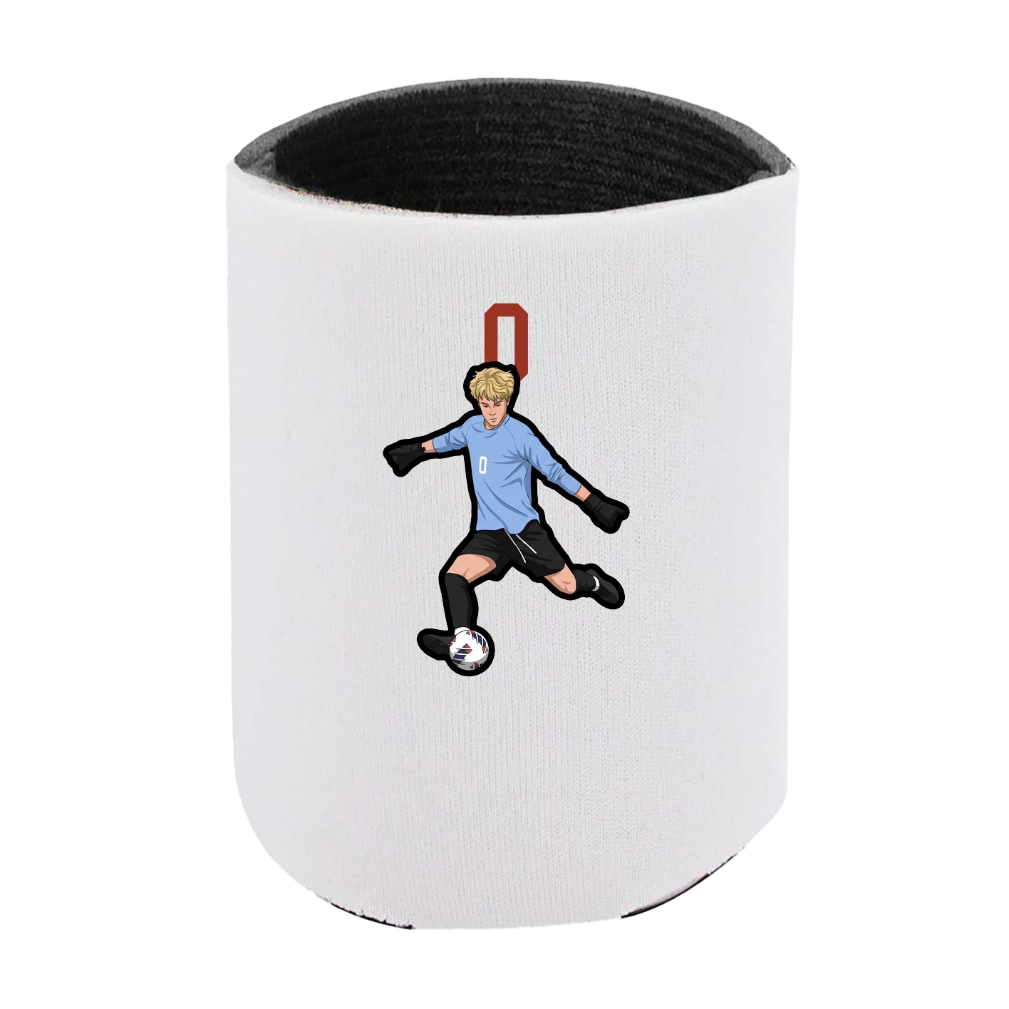 Can Holder — Number Top in White