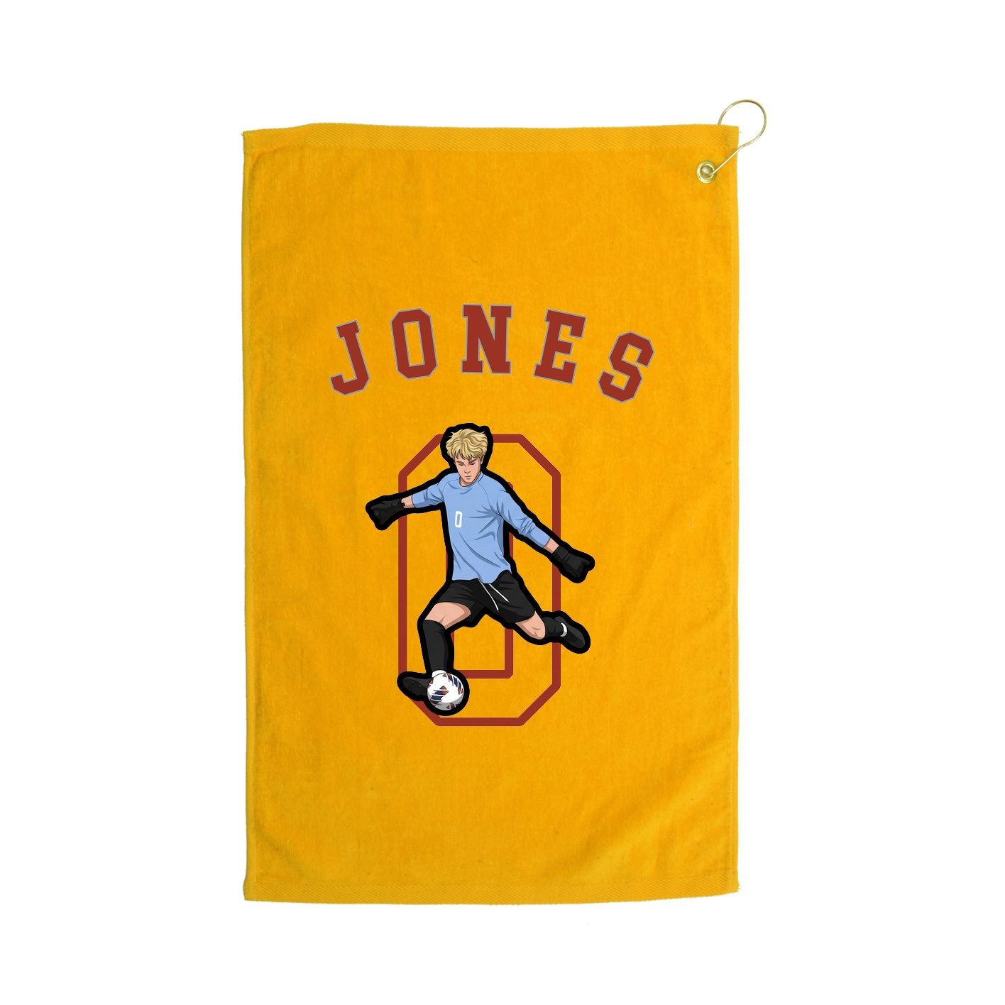 Golf Towel — Shirsey Arch in Gold