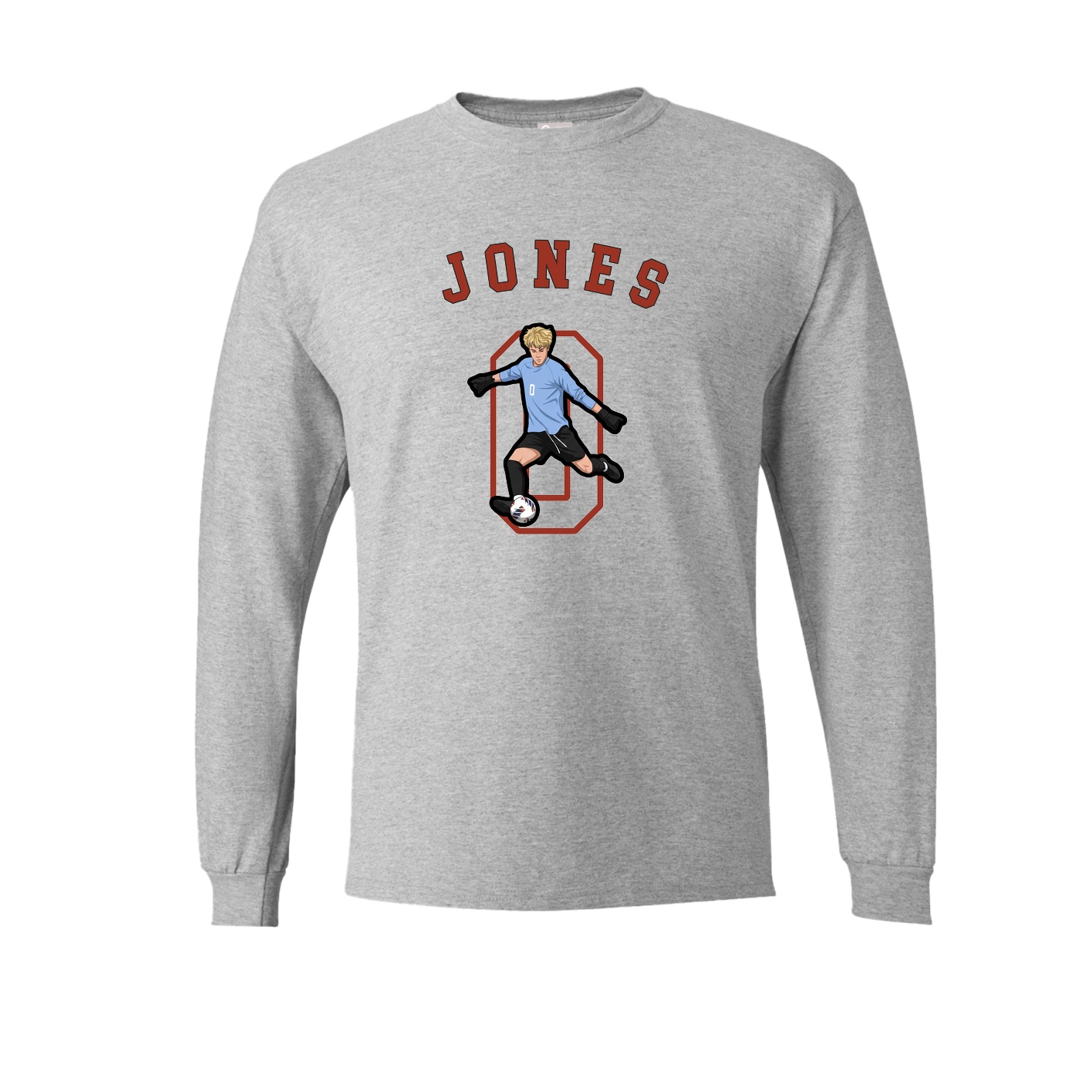 Long Sleeve Tee — Shirsey Arch in Grey