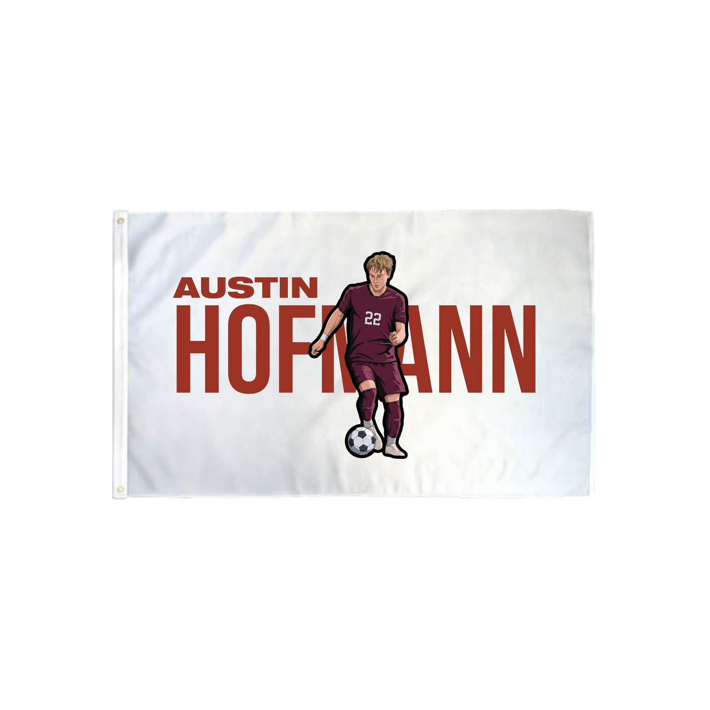 3x5 Flag — Player Name in Classic