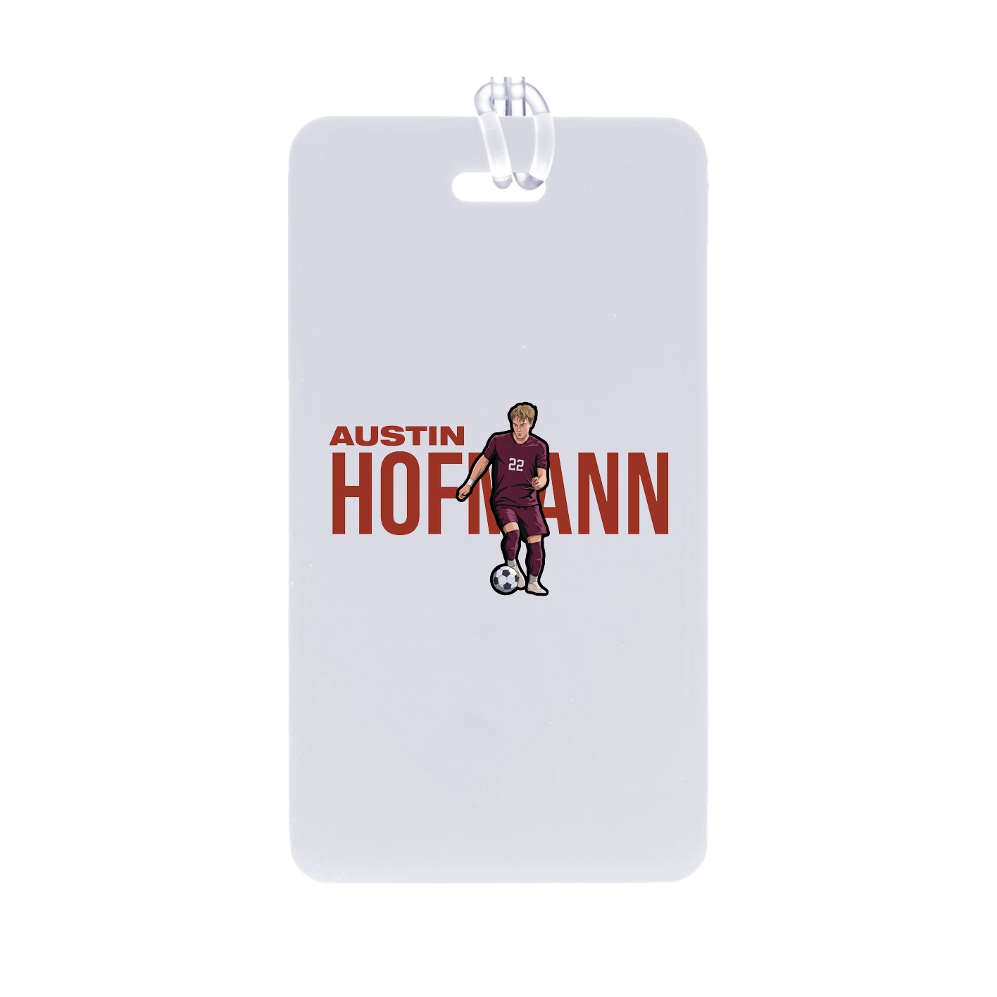 Bag Tag — Player Name in Classic