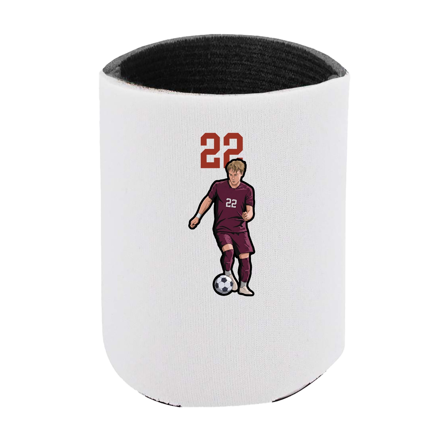 Can Holder — Number Top in White