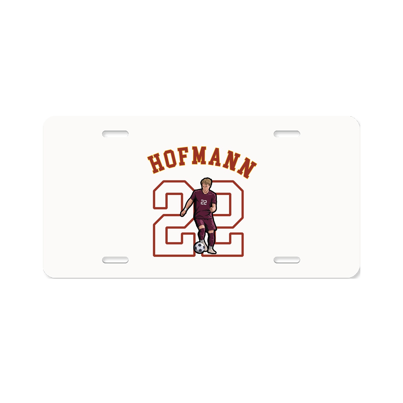 License Plate — Shirsey Arch in Classic
