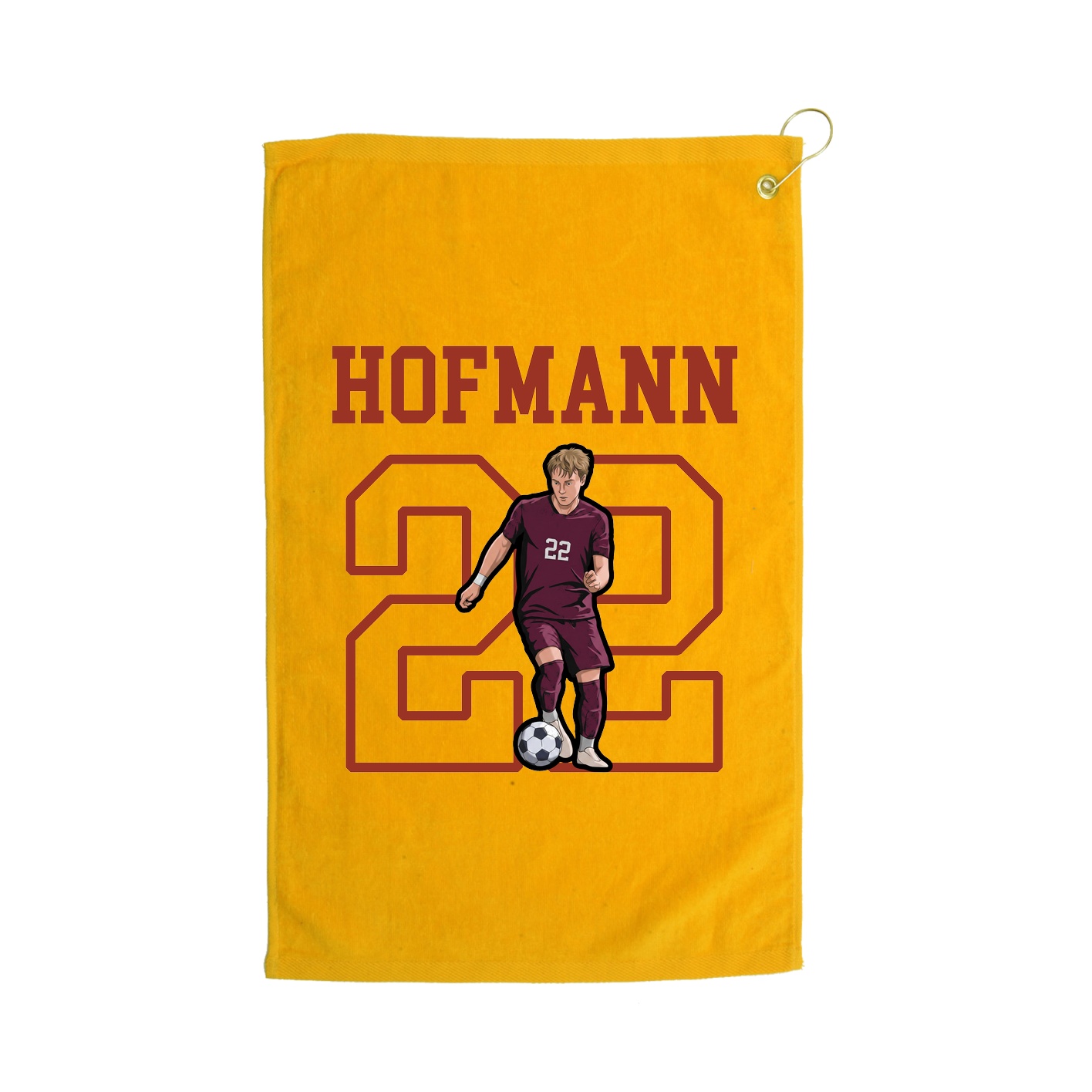 Golf Towel — Shirsey in Gold