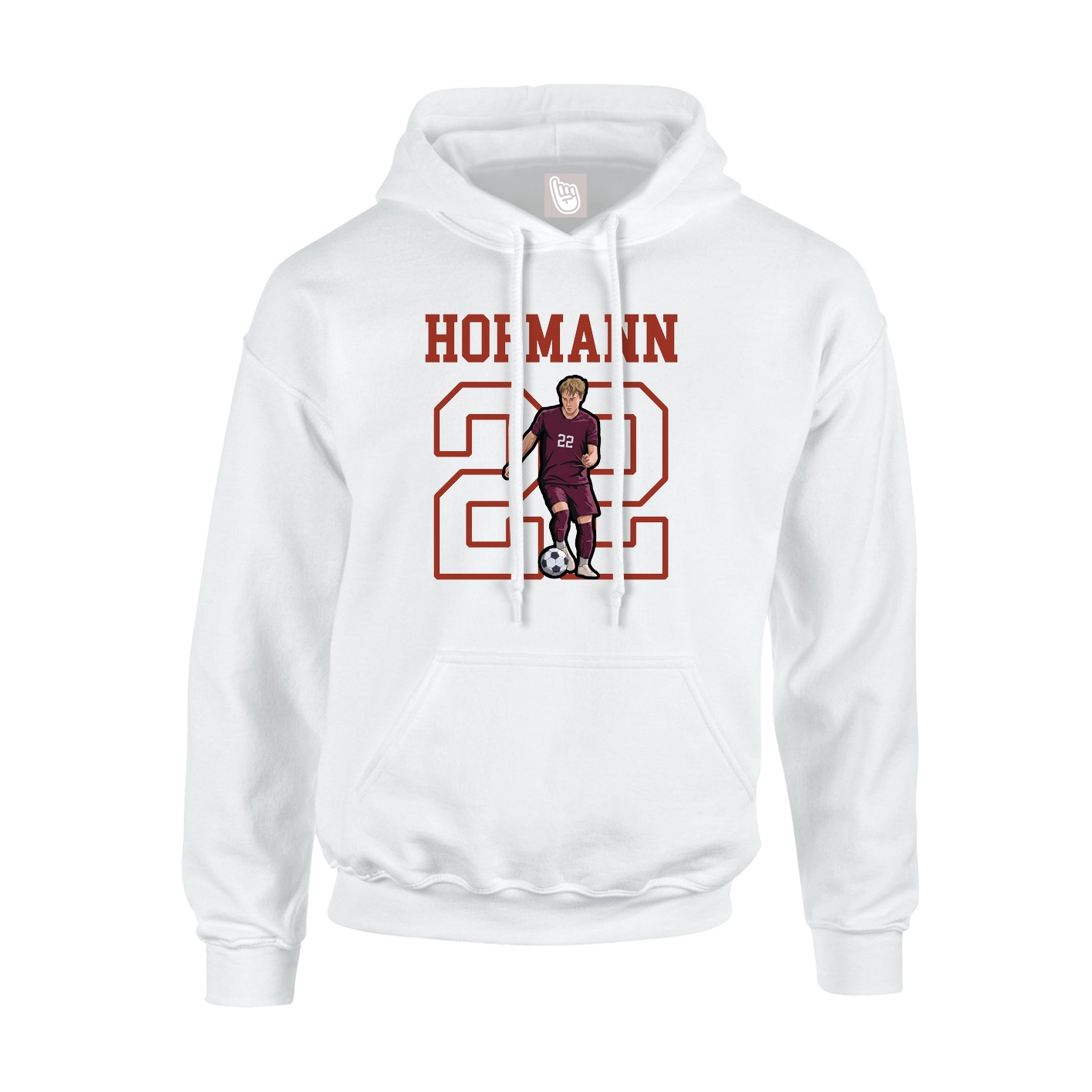 Youth Hoodie — Shirsey in White