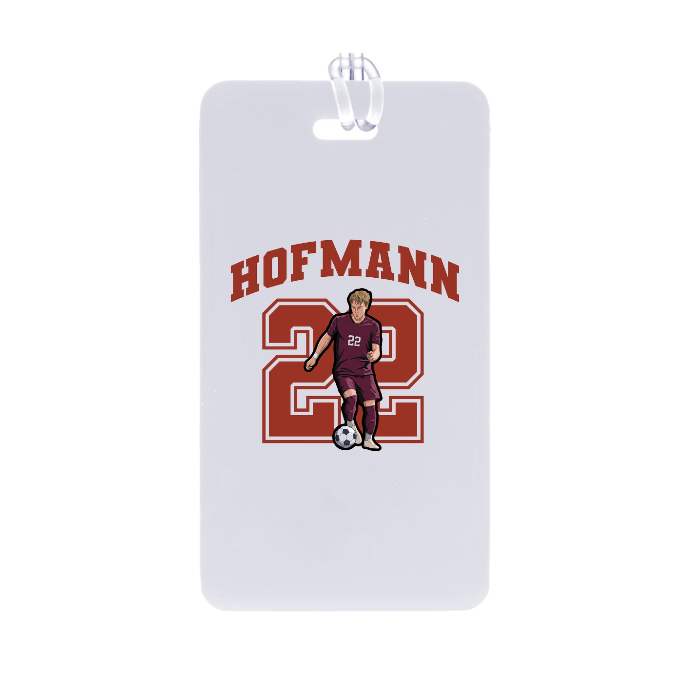 Bag Tag — Number in Classic