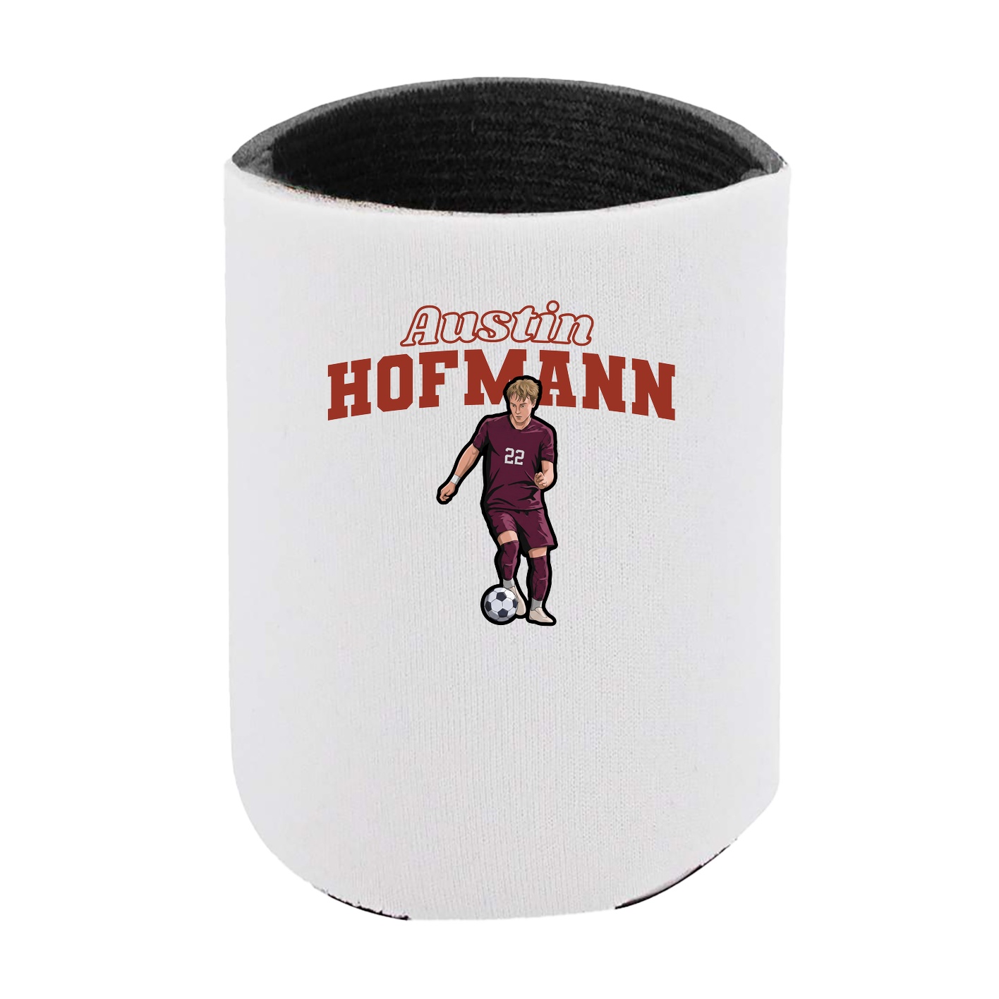 Can Holder — Name Arch in White