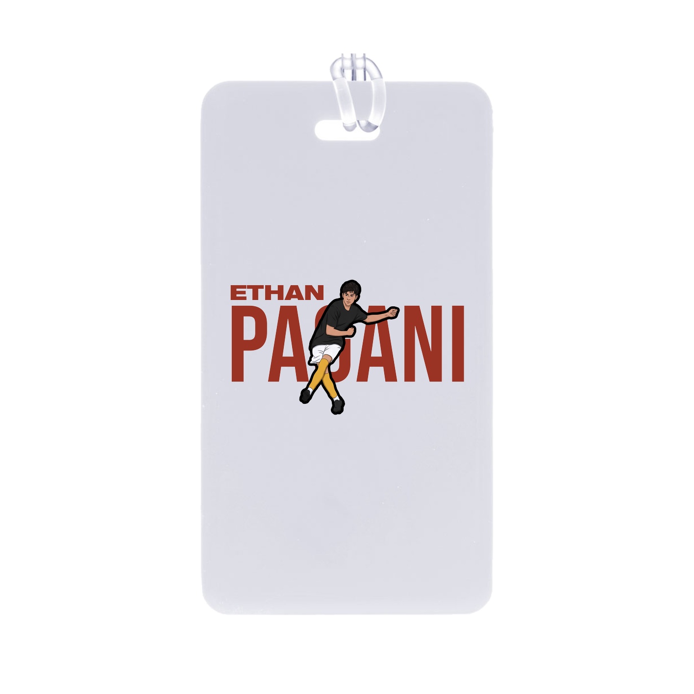 Bag Tag — Player Name in Classic
