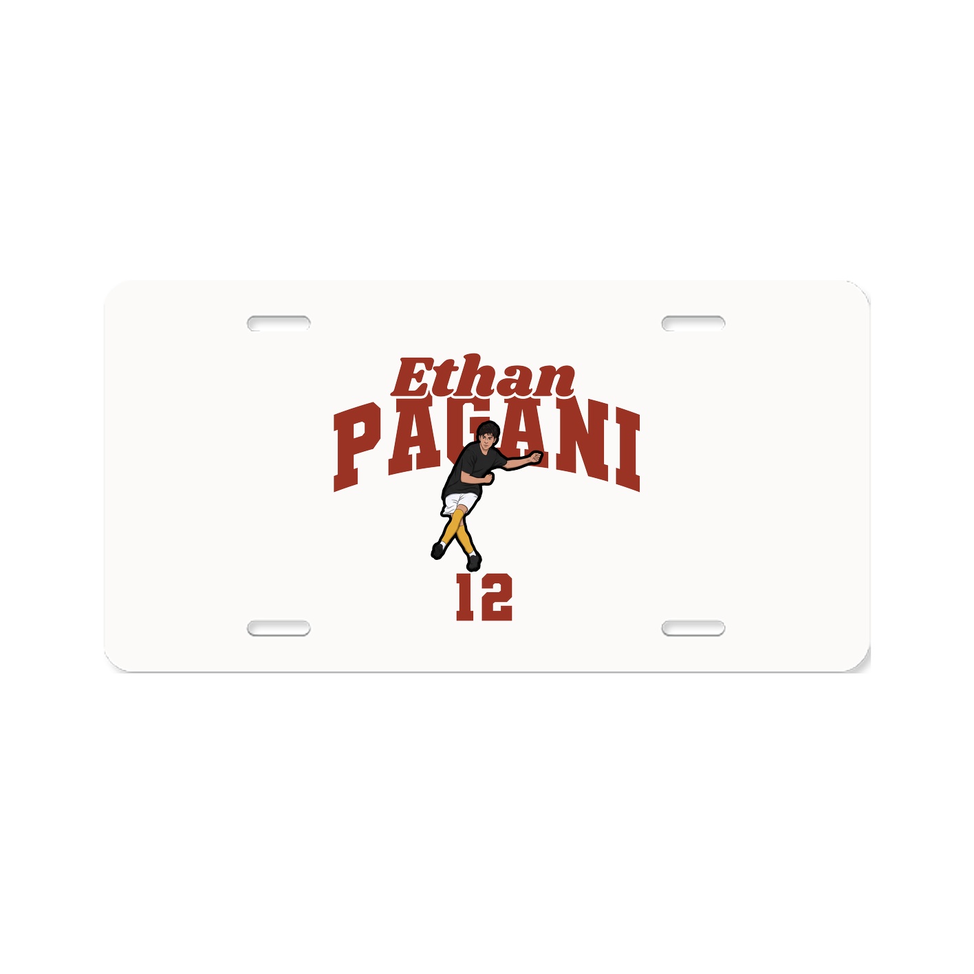 License Plate — Signature Arch in Classic