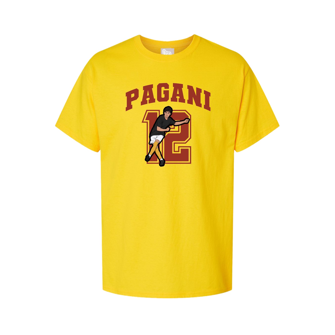 Youth Tee — Number in Gold
