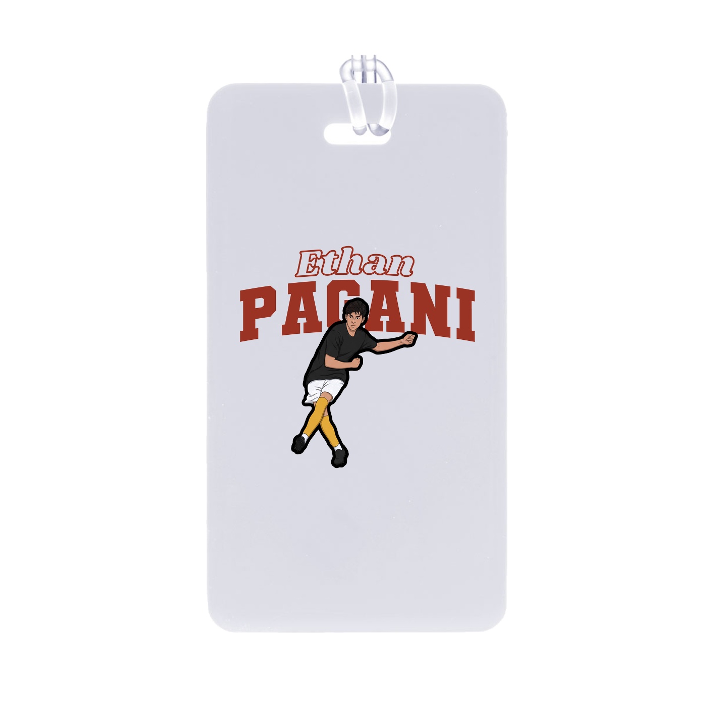 Bag Tag — Name Arch in Classic