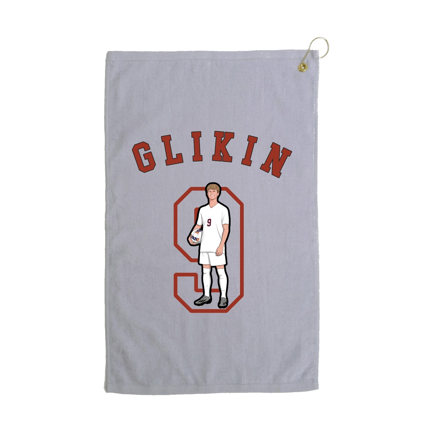 Golf Towel — Shirsey Arch in Grey