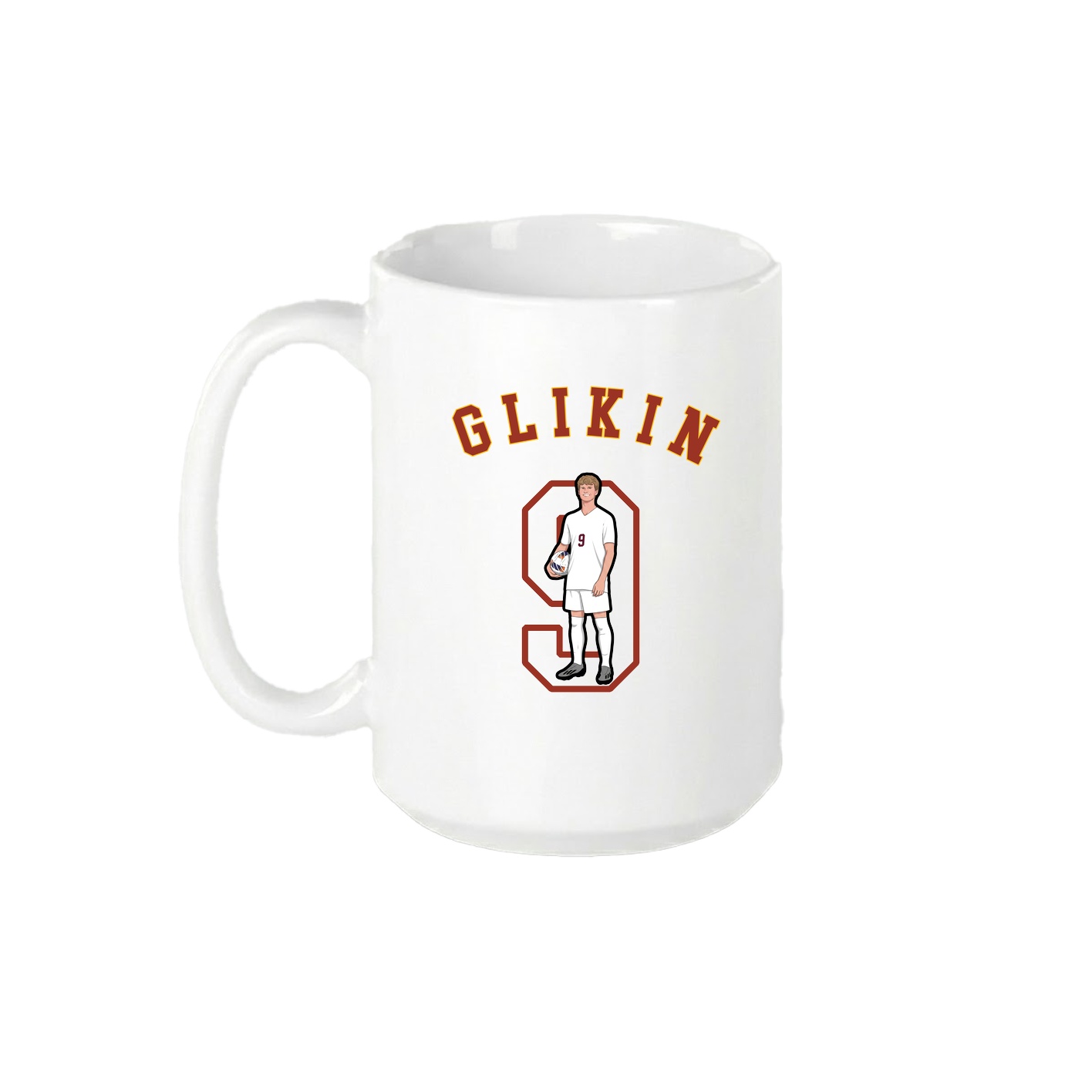 15oz Coffee Mug — Shirsey Arch in White
