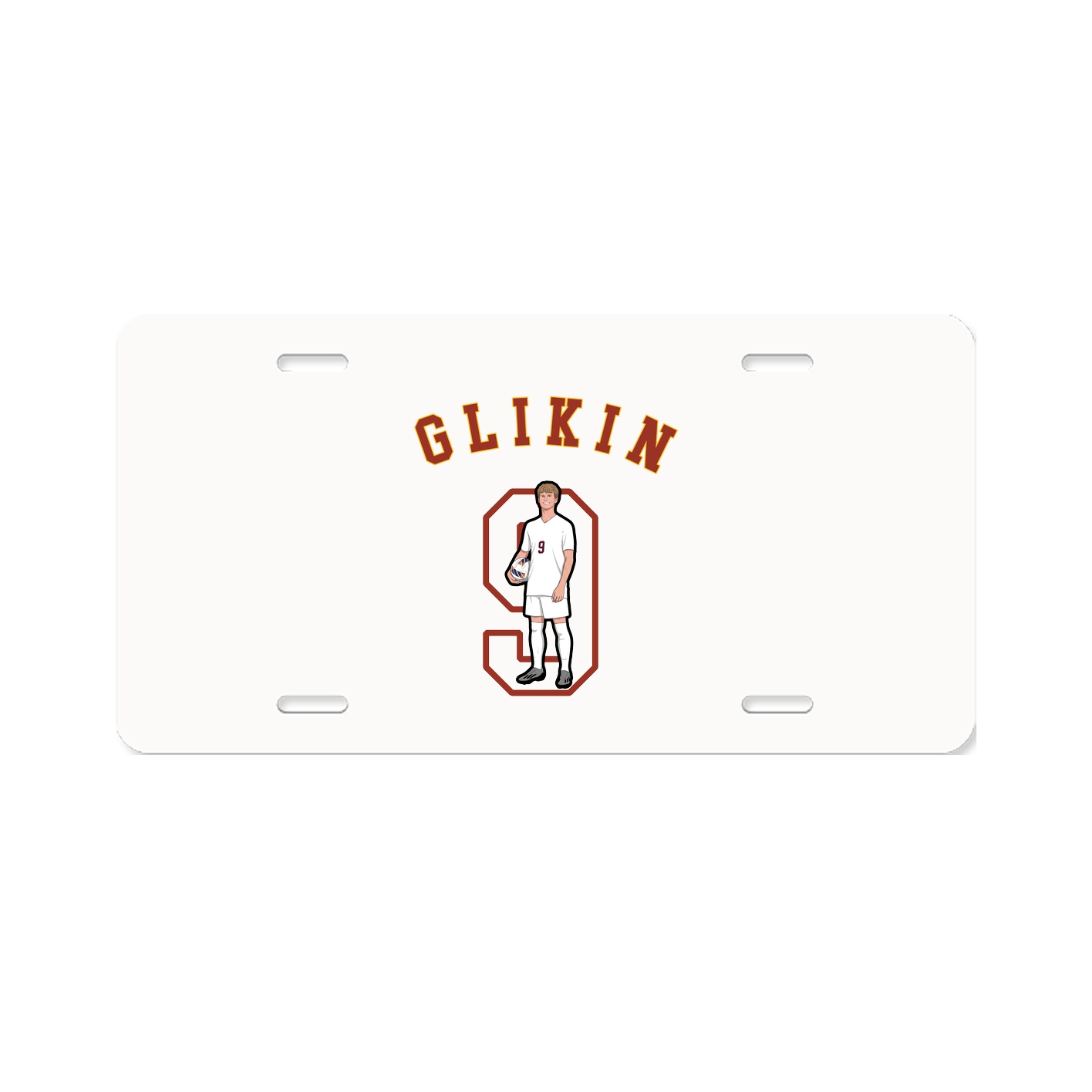 License Plate — Shirsey Arch in Classic