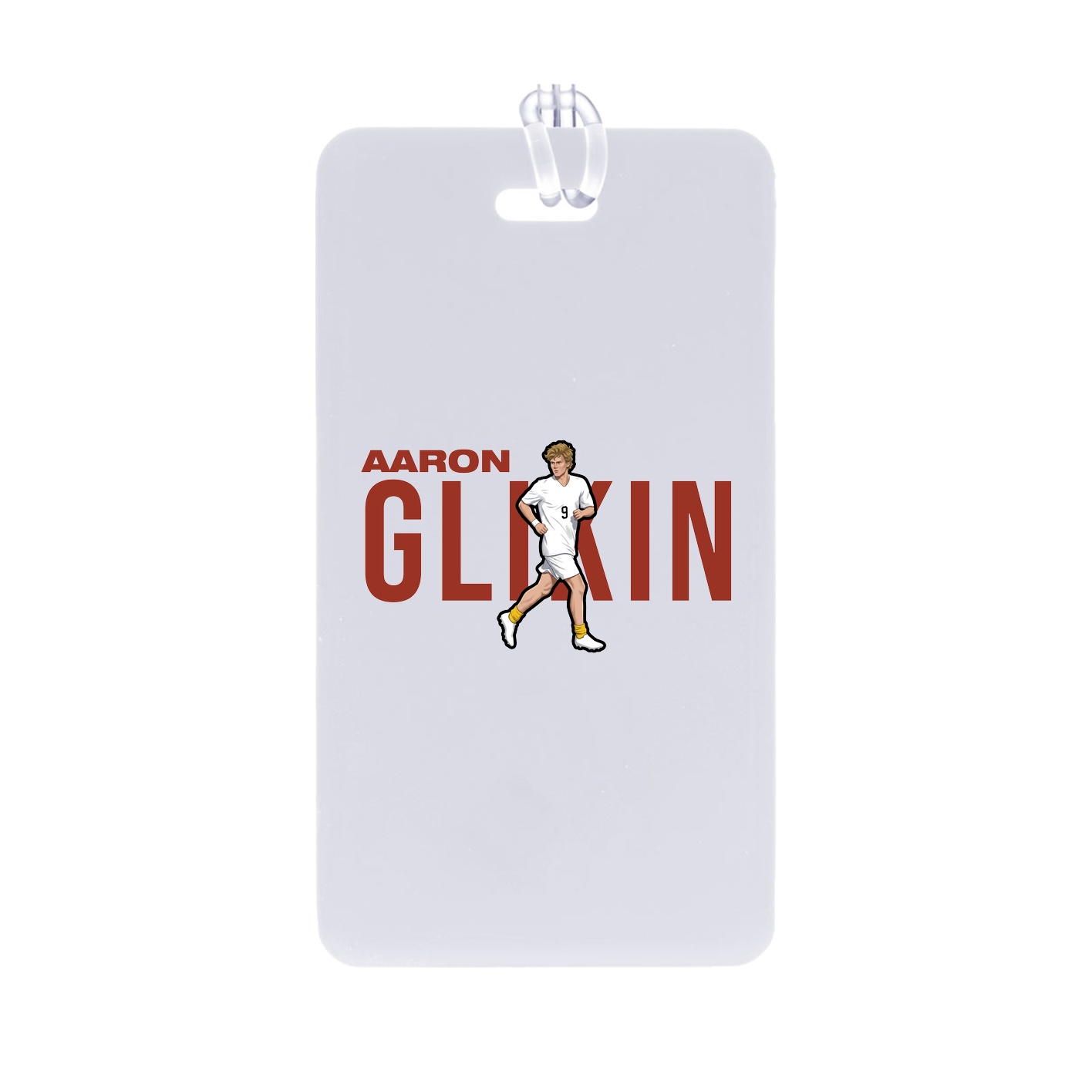 Bag Tag — Player Name in Classic