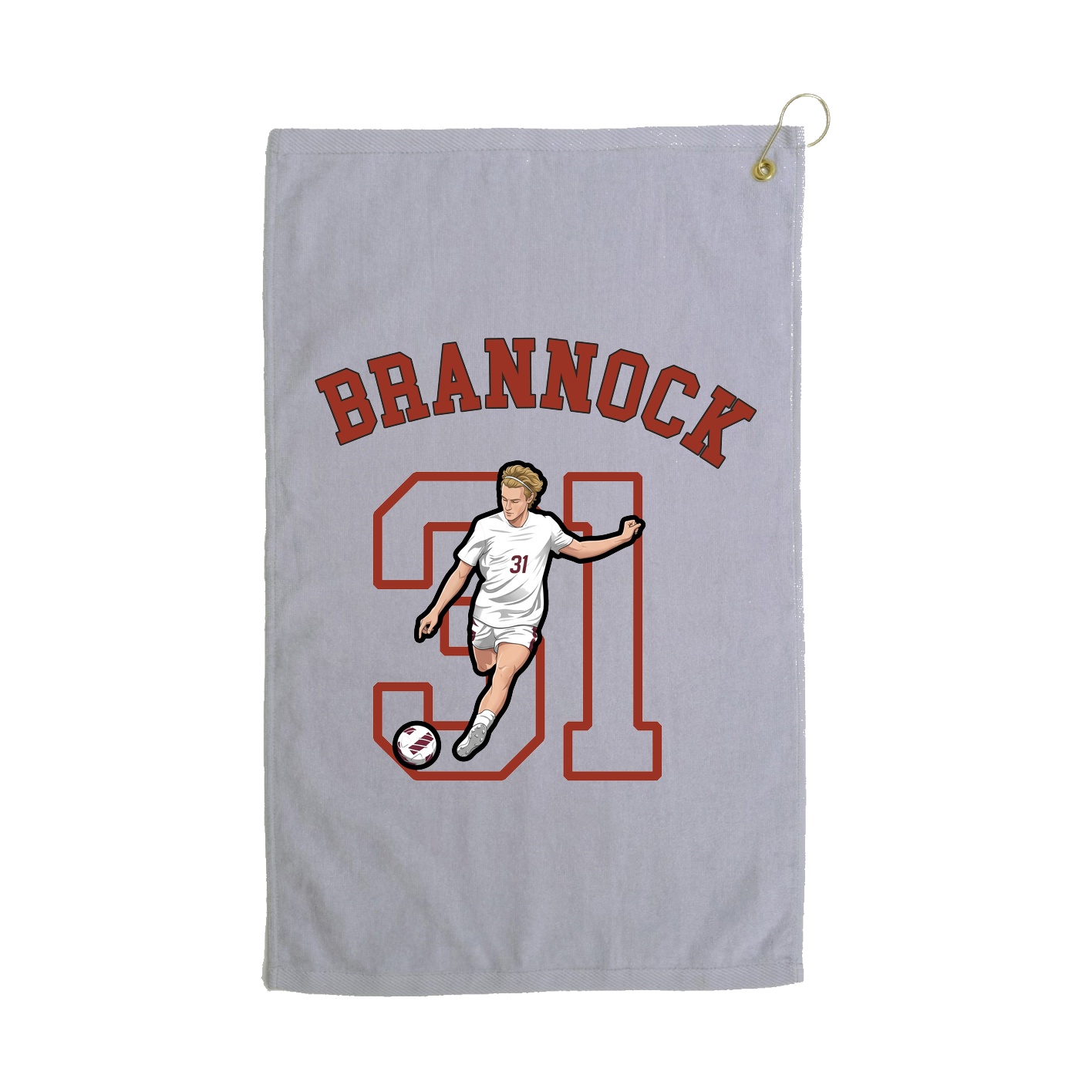 Golf Towel — Shirsey Arch in Grey