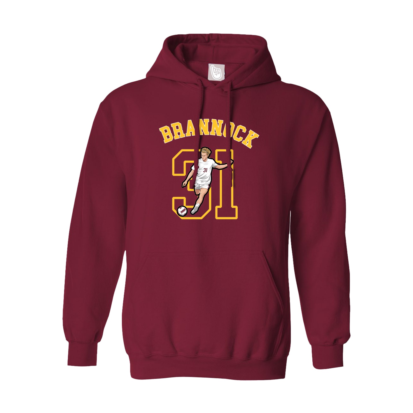 Hoodie — Shirsey Arch in Cardinal