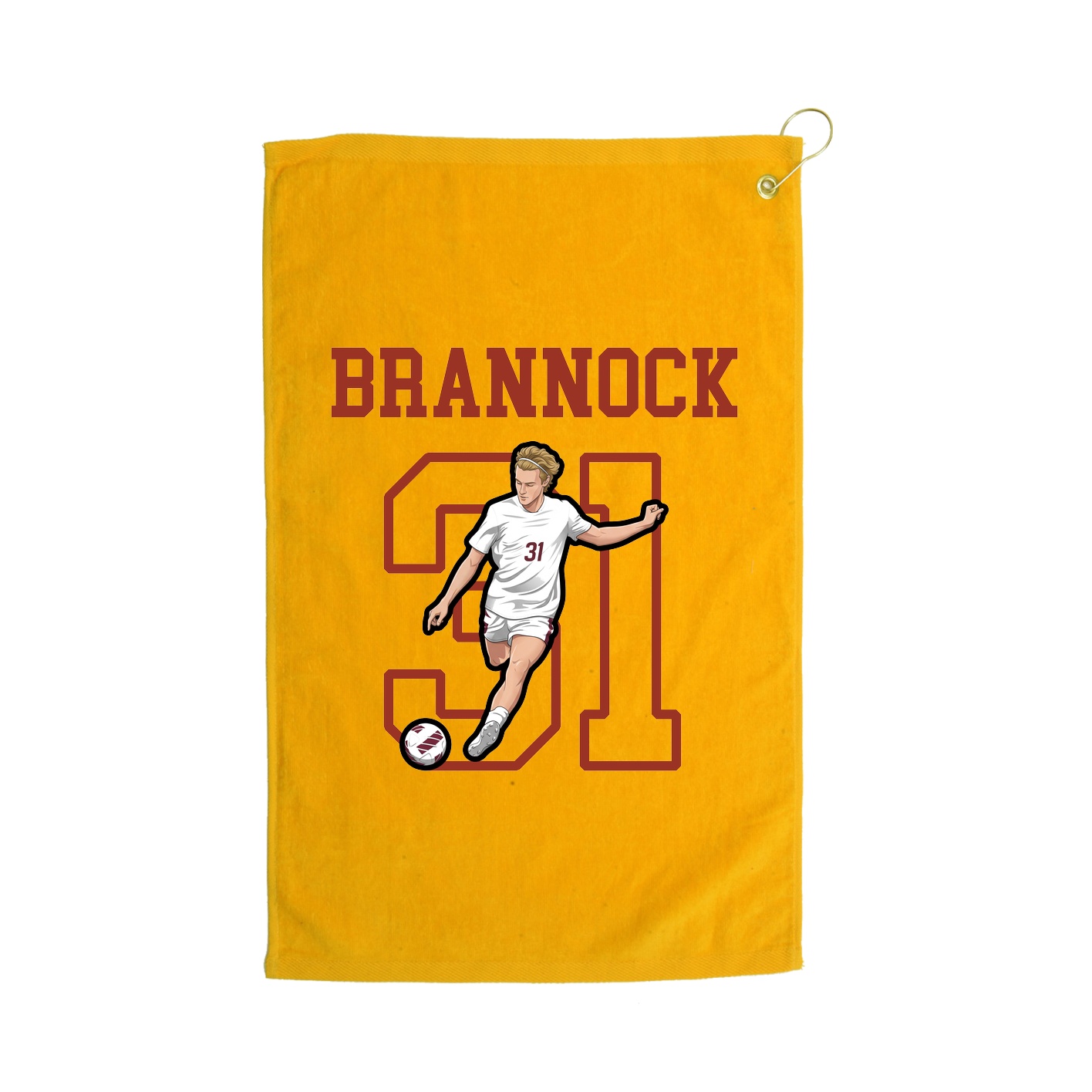 Golf Towel — Shirsey in Gold