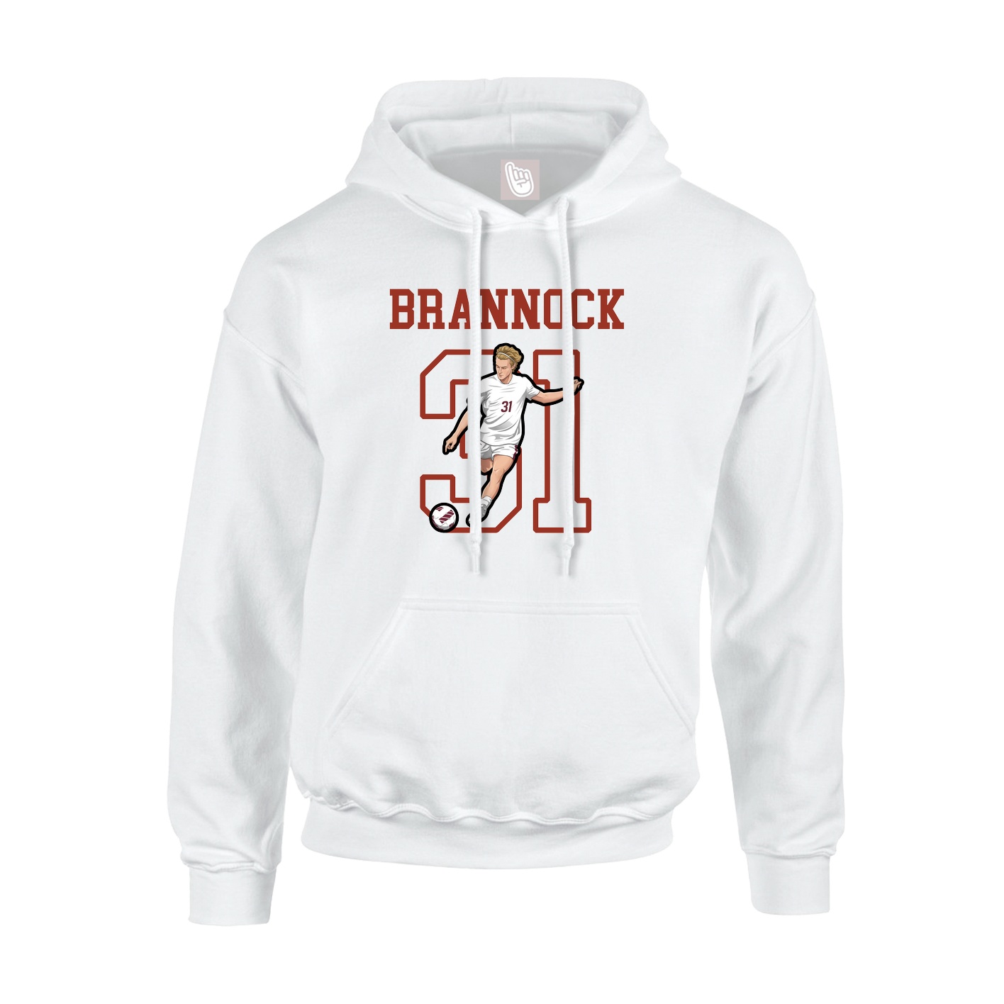 Youth Hoodie — Shirsey in White