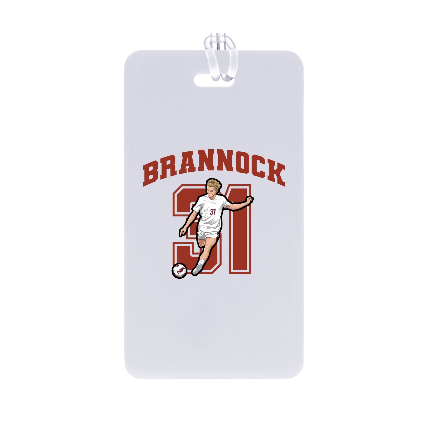 Bag Tag — Number in Classic