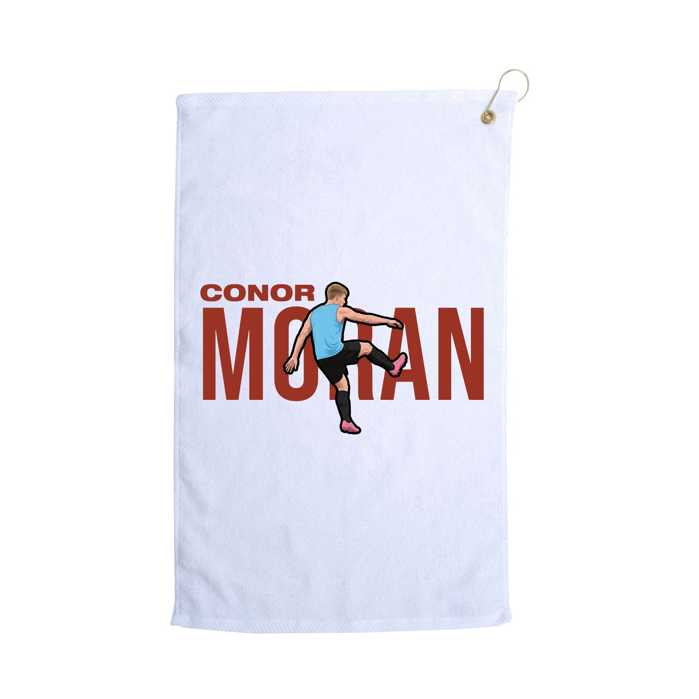Golf Towel — Player Name in White