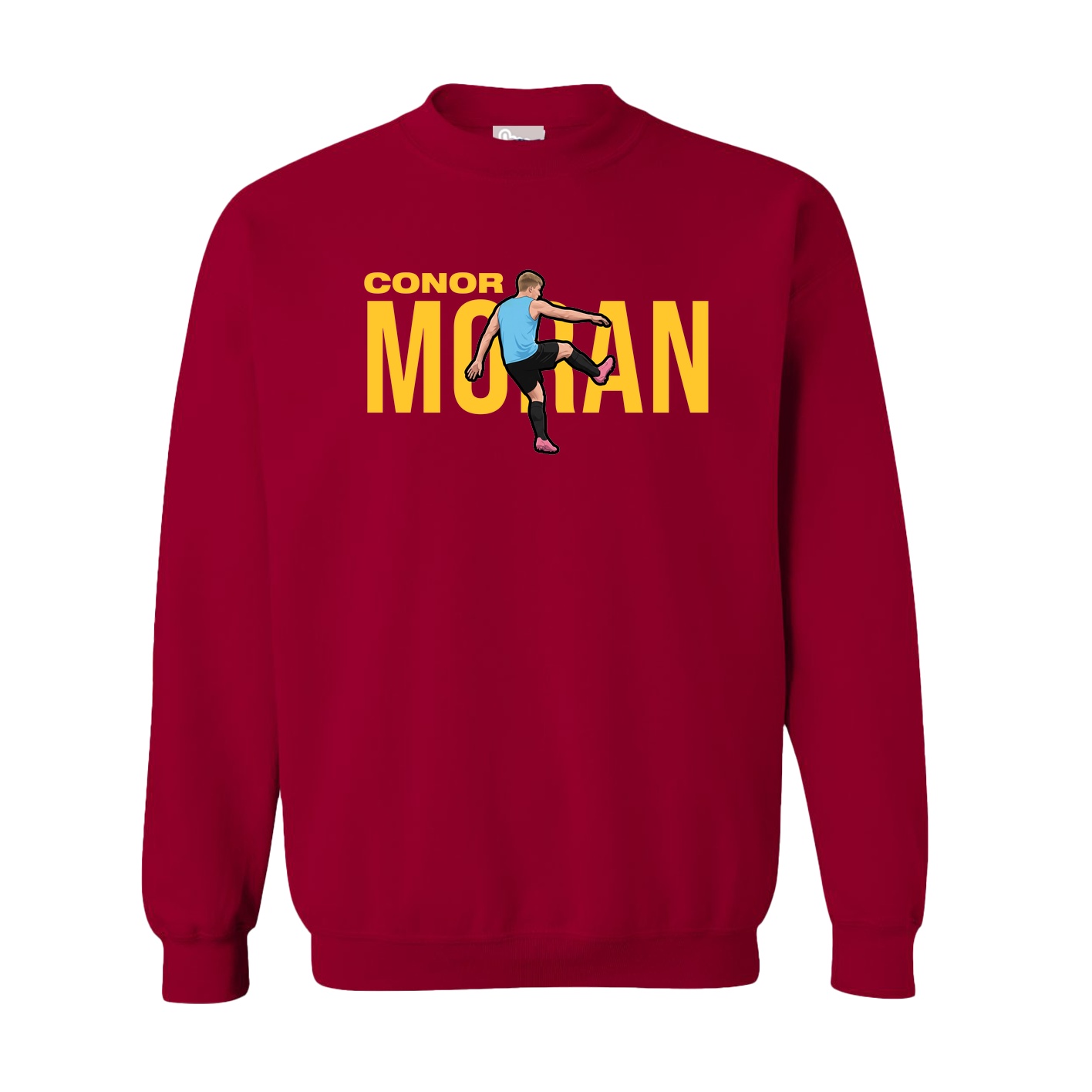 Fleece Crew — Player Name in Cardinal