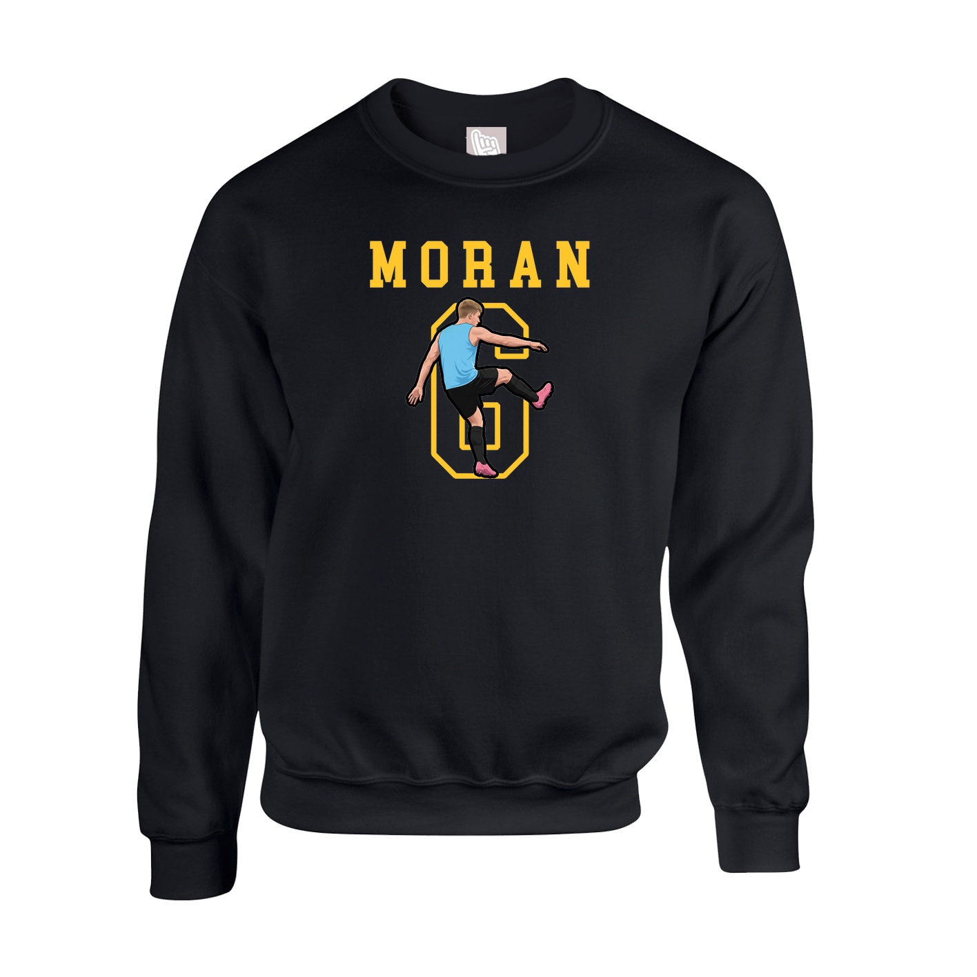Fleece Crew — Shirsey in Black