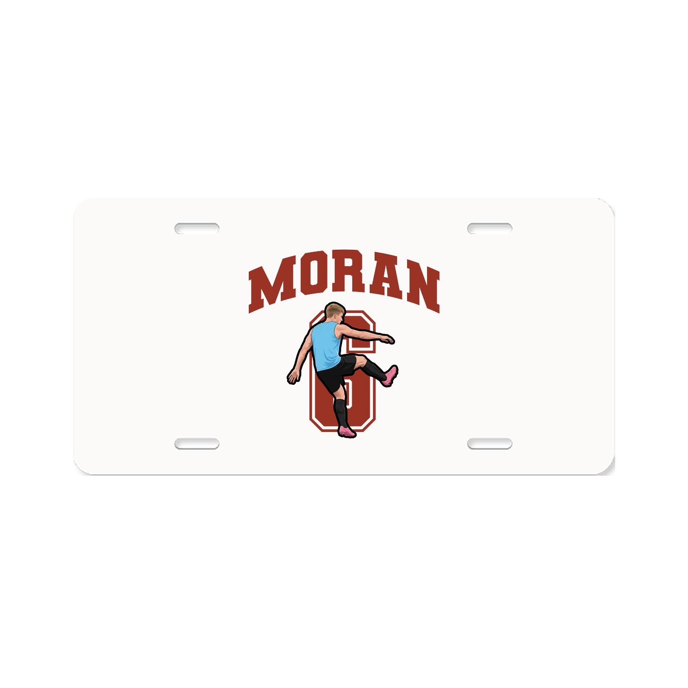 License Plate — Number in Classic