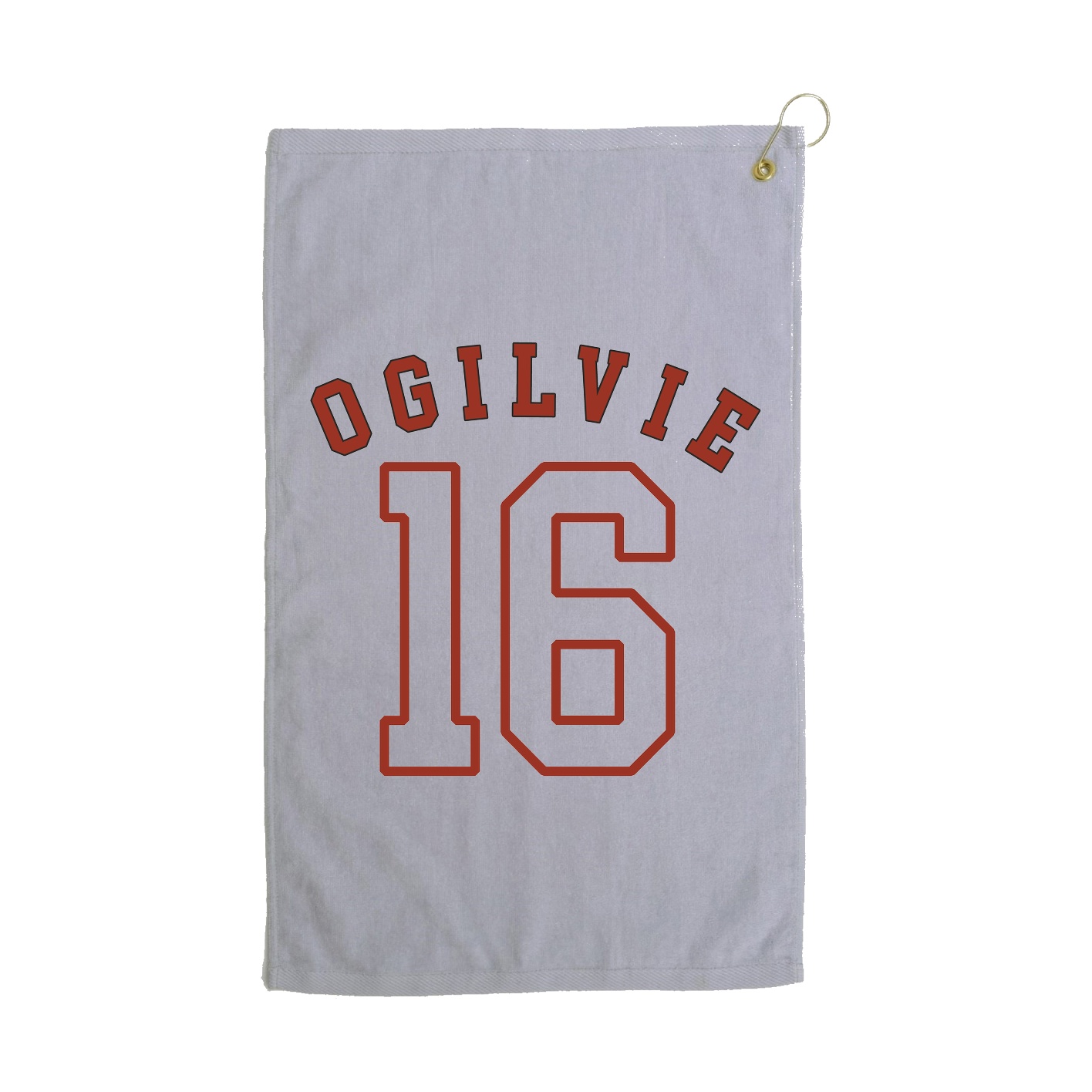 Golf Towel — Shirsey Arch in Grey