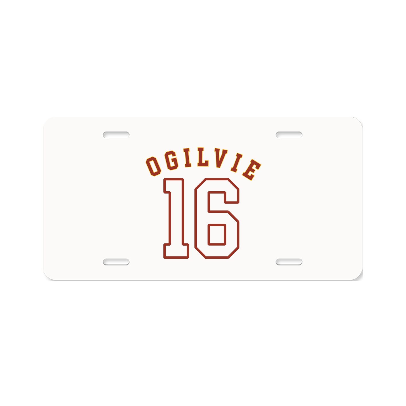 License Plate — Shirsey Arch in Classic