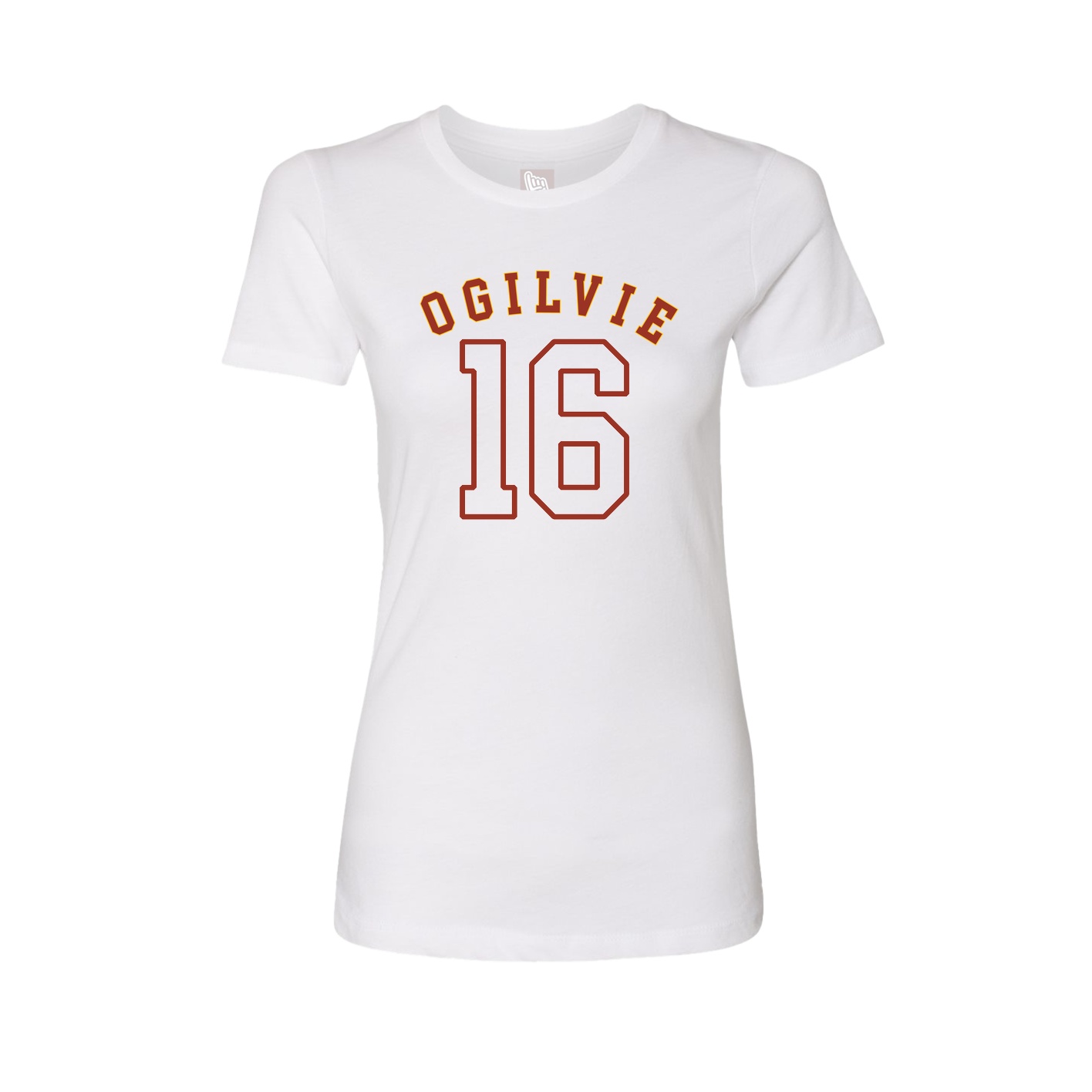 Womens Tee — Shirsey Arch in White