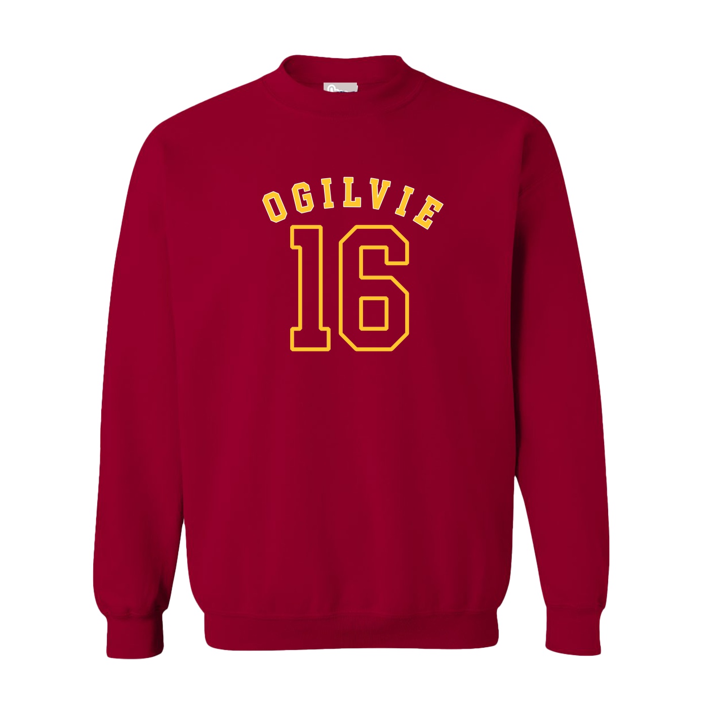 Fleece Crew — Shirsey Arch in Cardinal