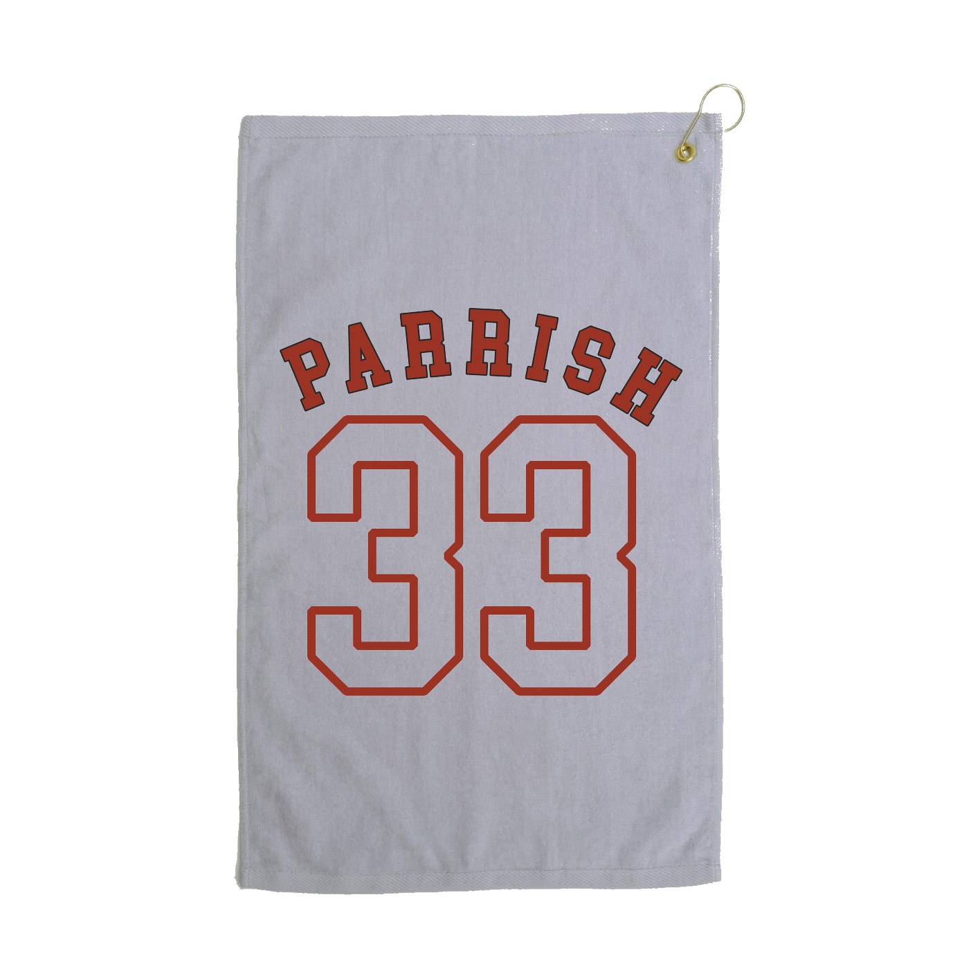Golf Towel — Shirsey Arch in Grey