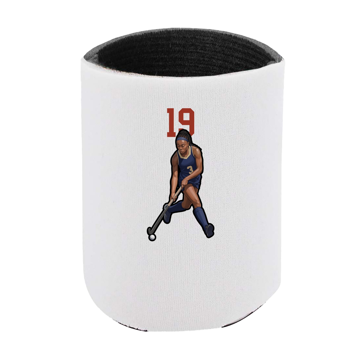 Can Holder — Number Top in White
