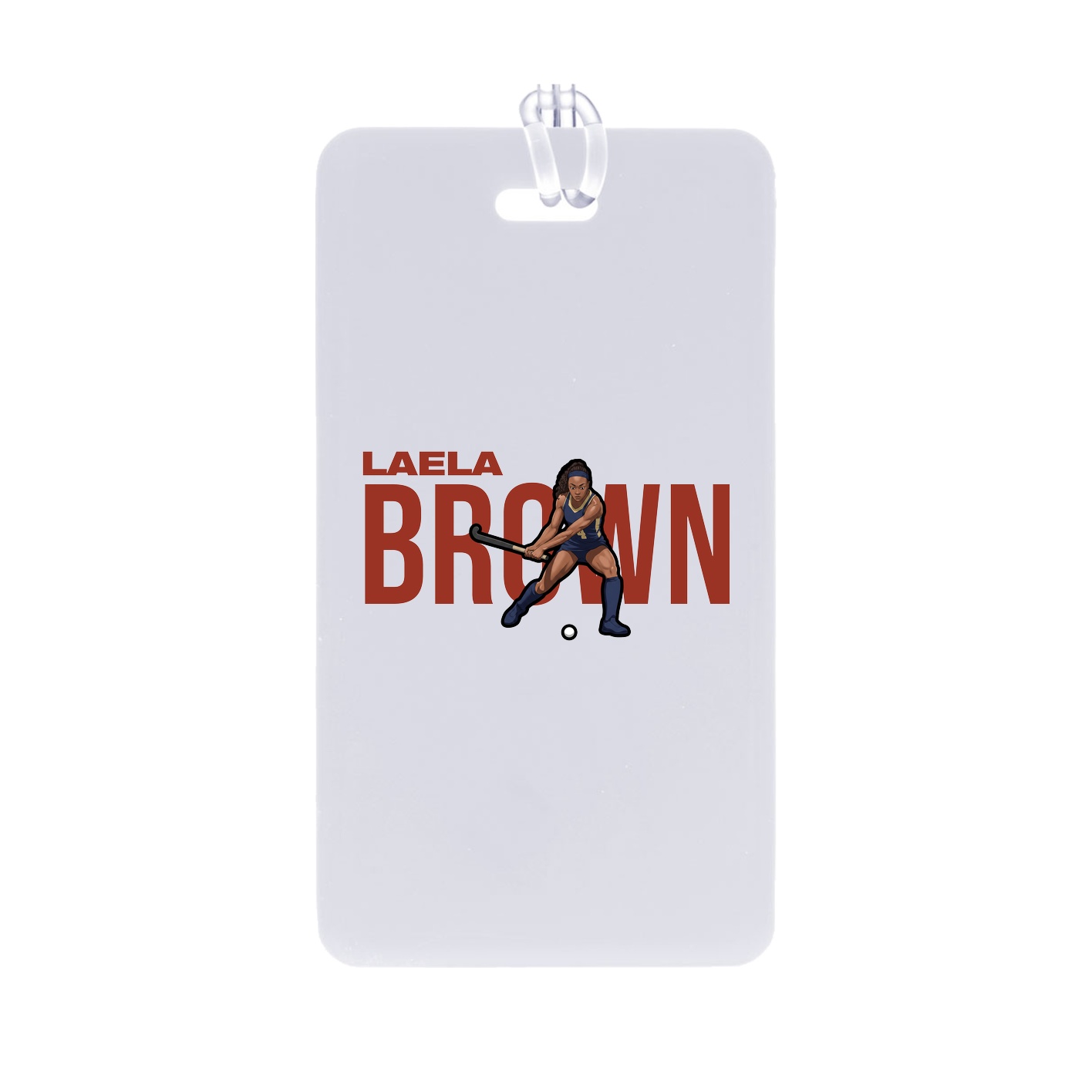 Bag Tag — Player Name in Classic