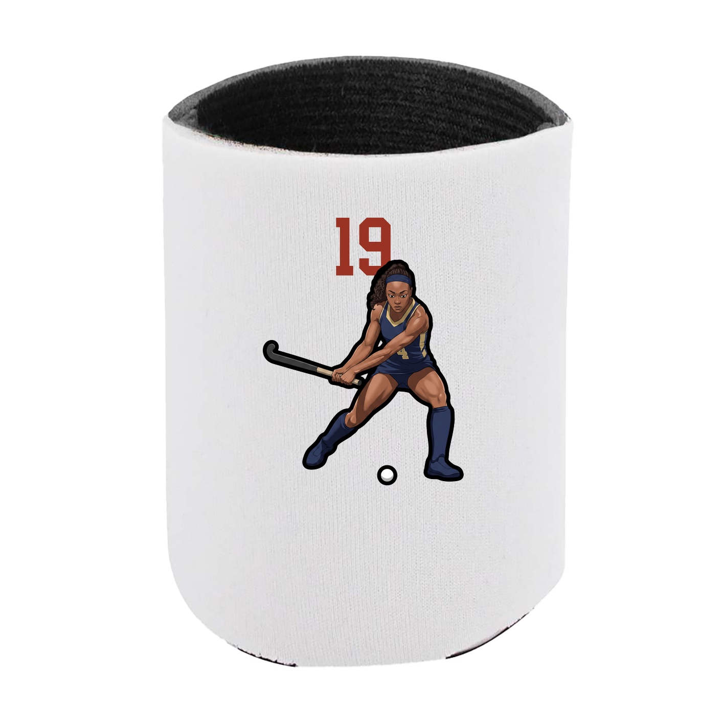 Can Holder — Number Top in White