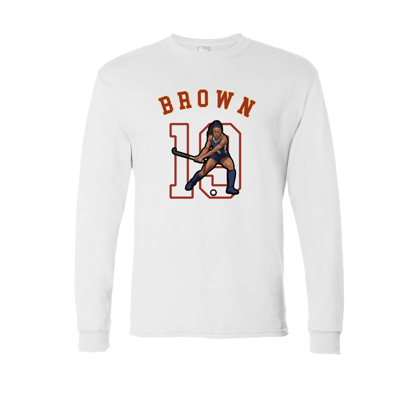 Long Sleeve Tee — Shirsey Arch in White