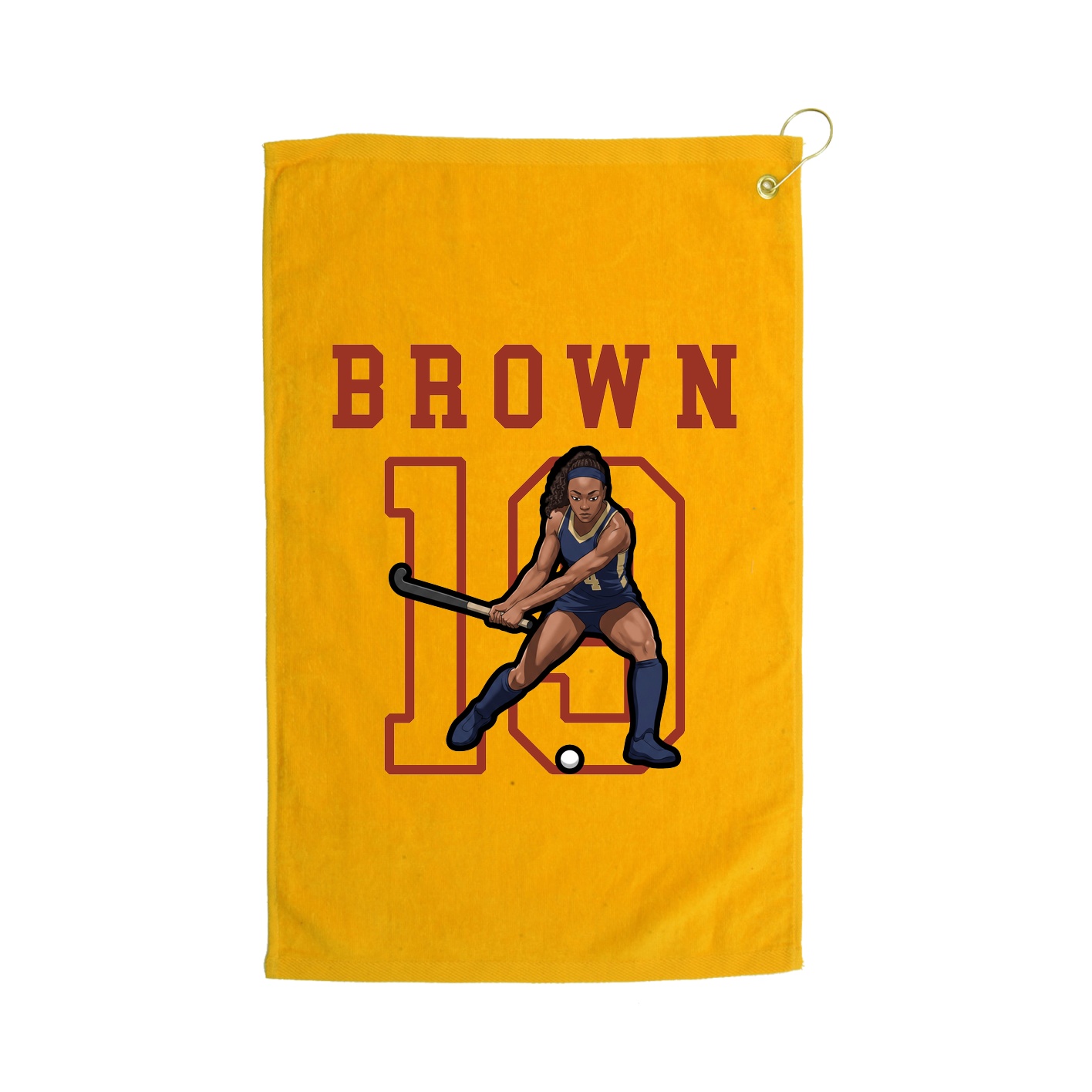 Golf Towel — Shirsey in Gold