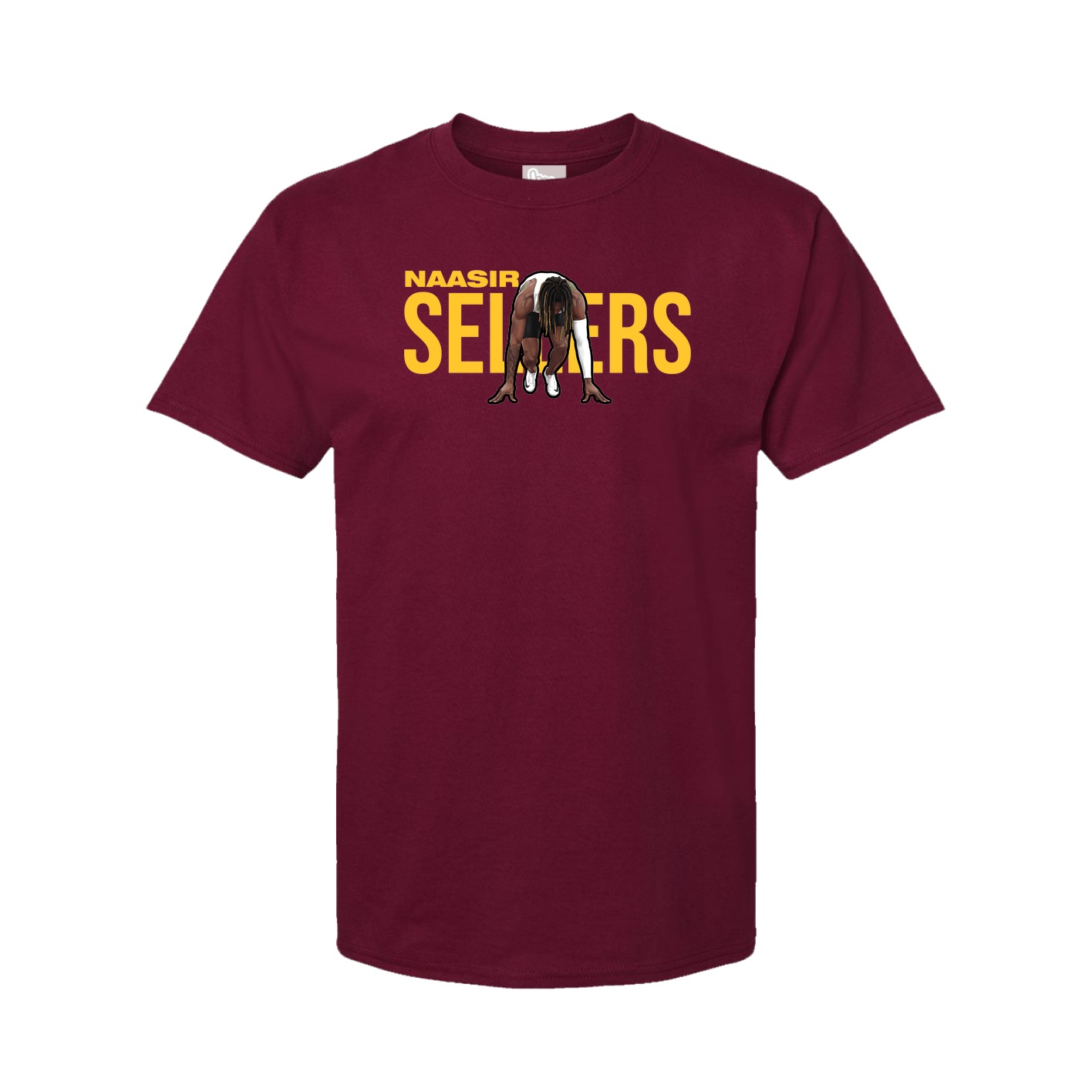 Tee — Player Name in Cardinal