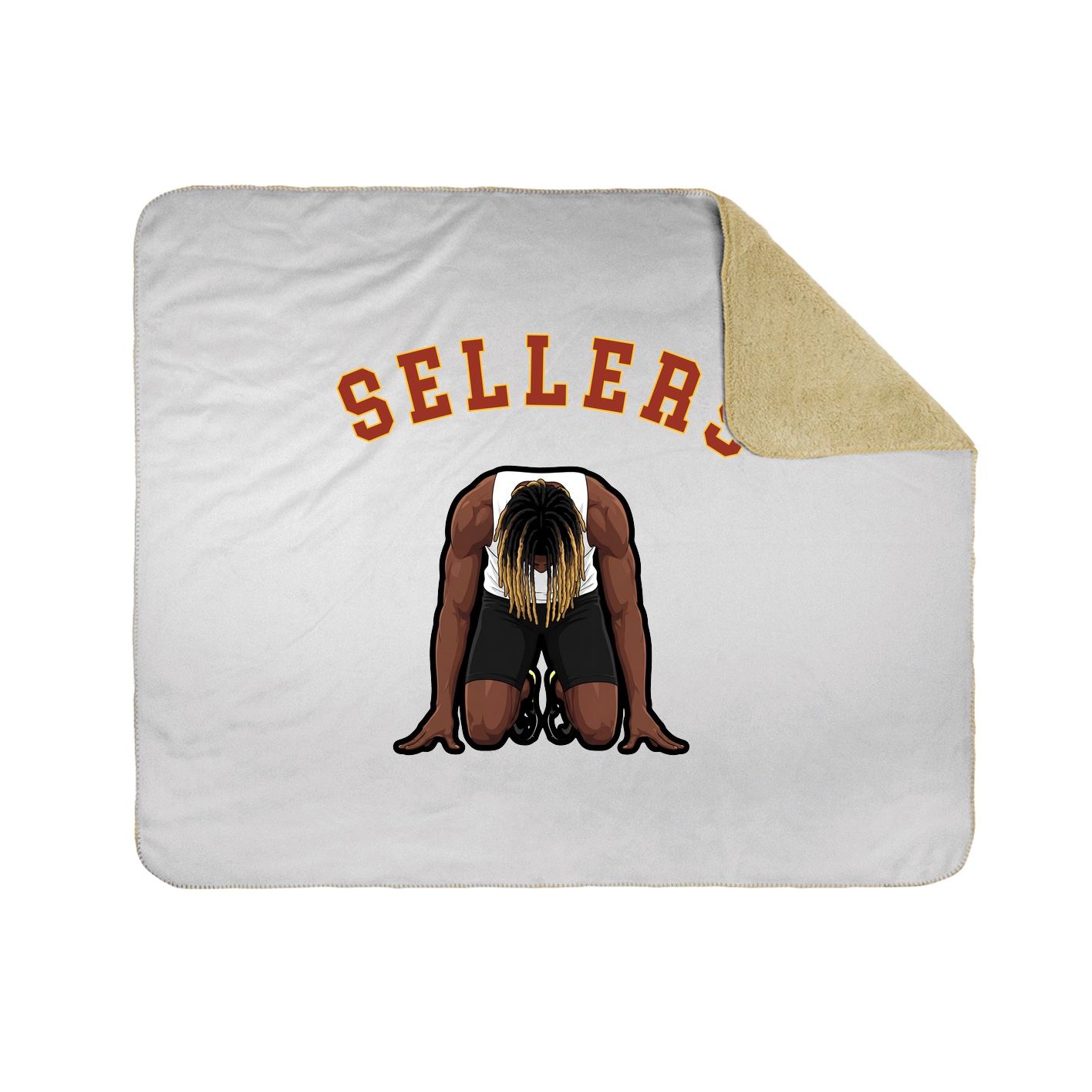 Throw Blanket — Shirsey Arch in White
