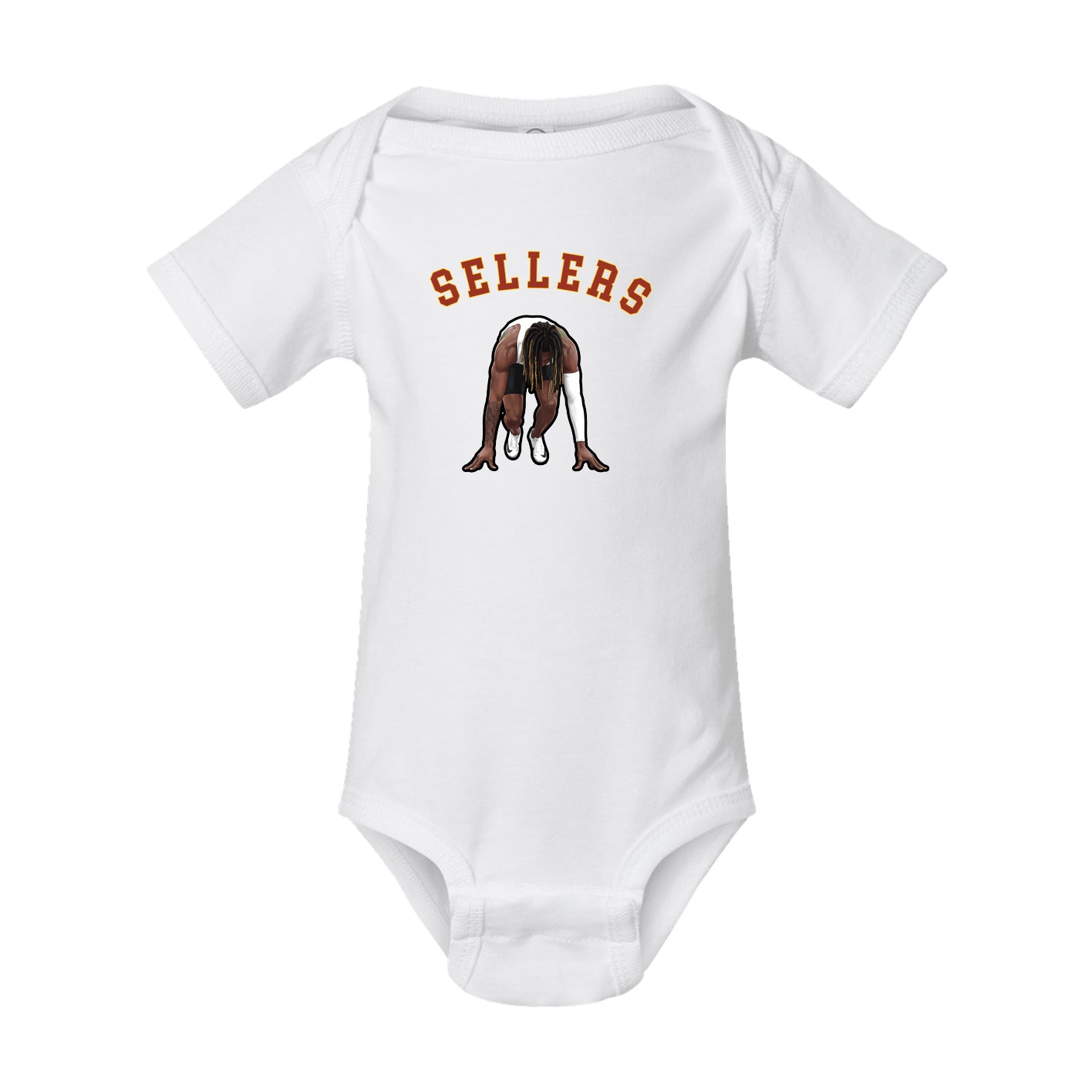 Baby Onesie — Shirsey Arch in White