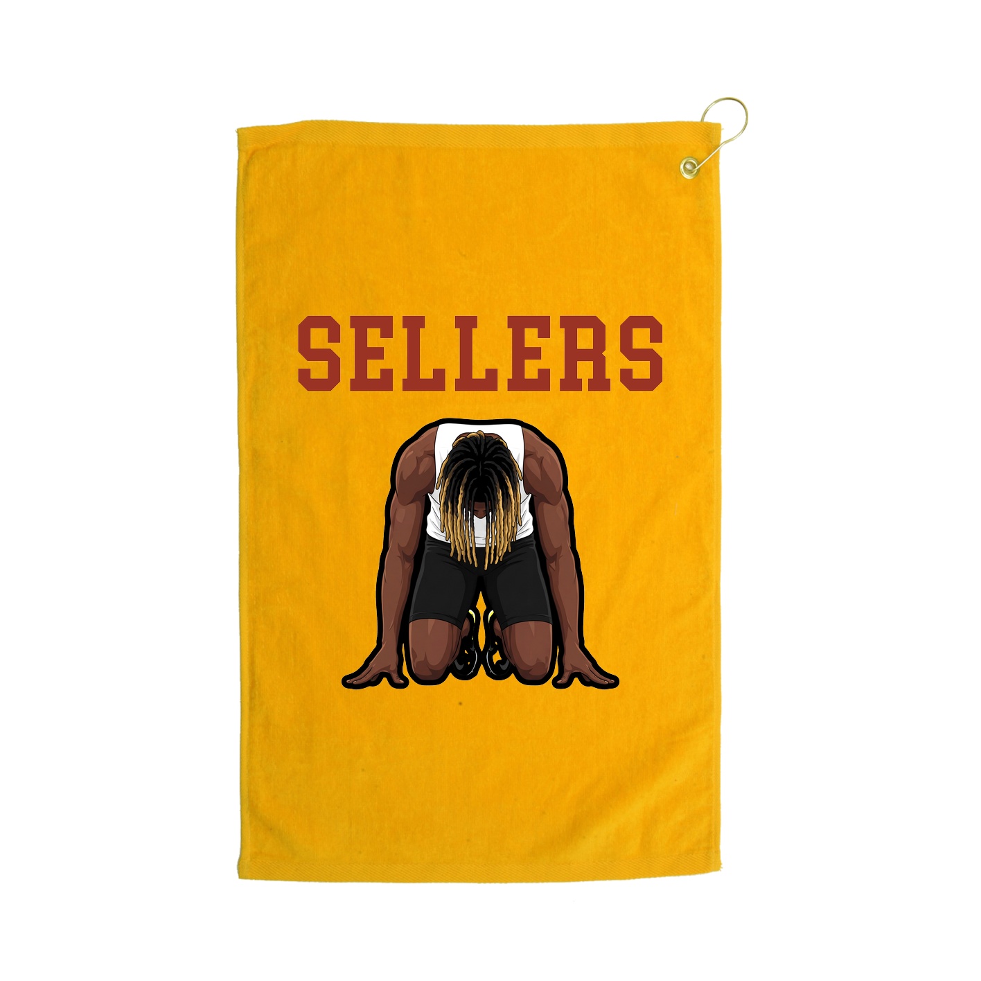 Golf Towel — Shirsey in Gold
